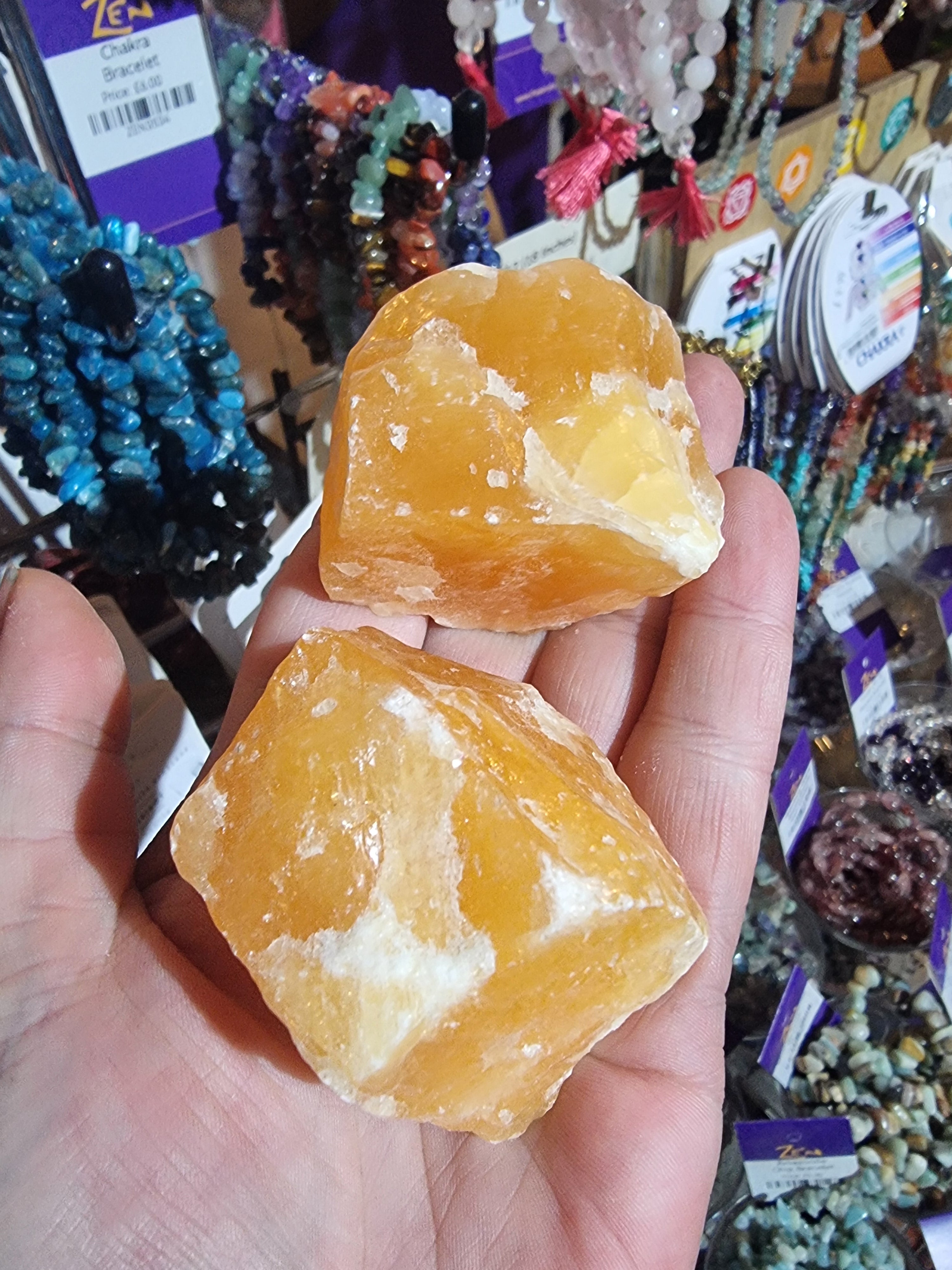 Orange Calcite (Raw)