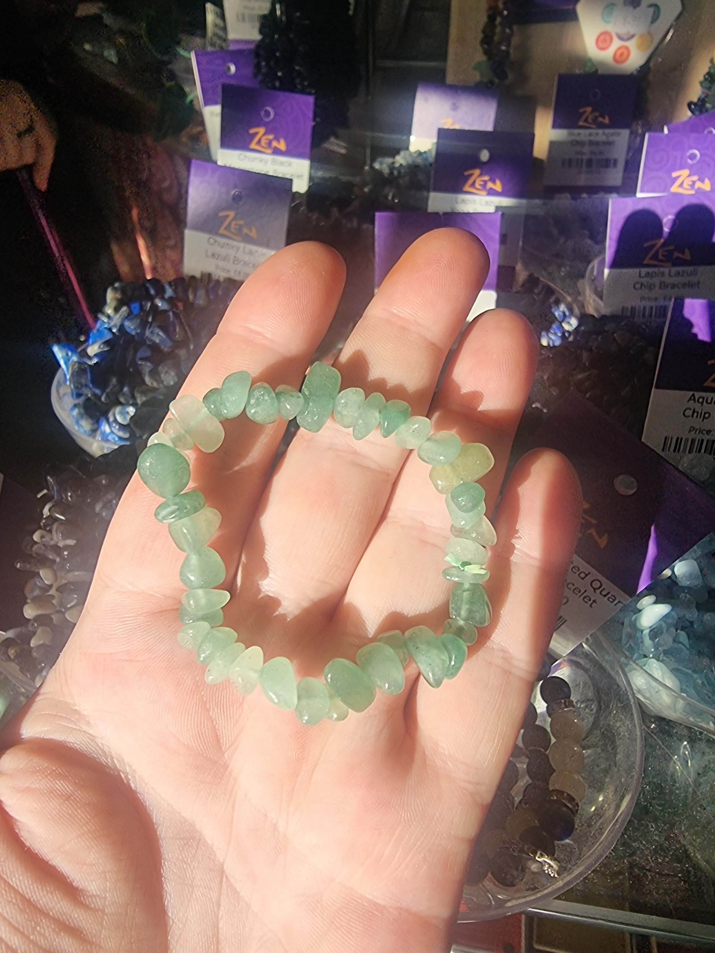 Kids Green Aventurine Bracelet