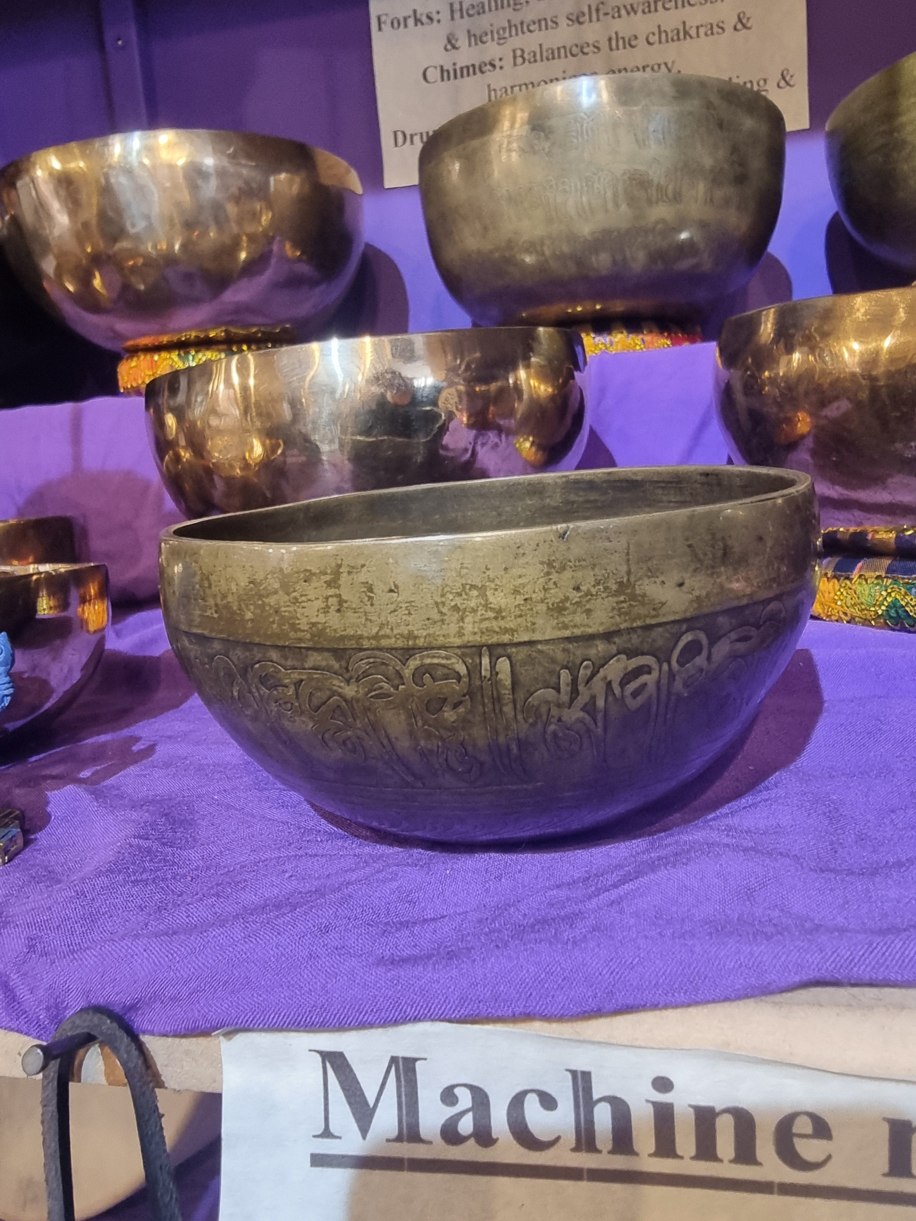 Engraved Flower Of Life Bowl