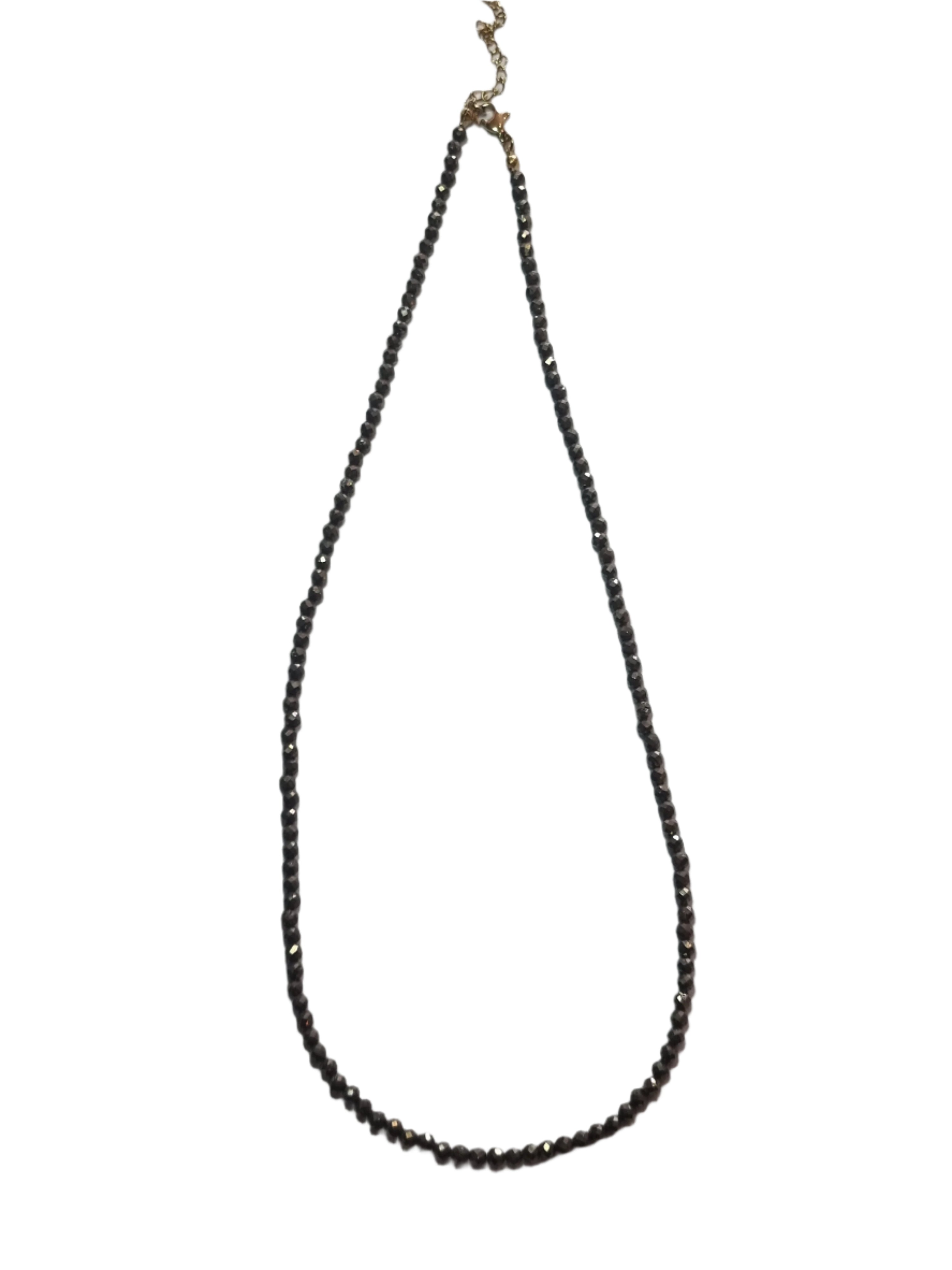 Hematite Faceted Necklace