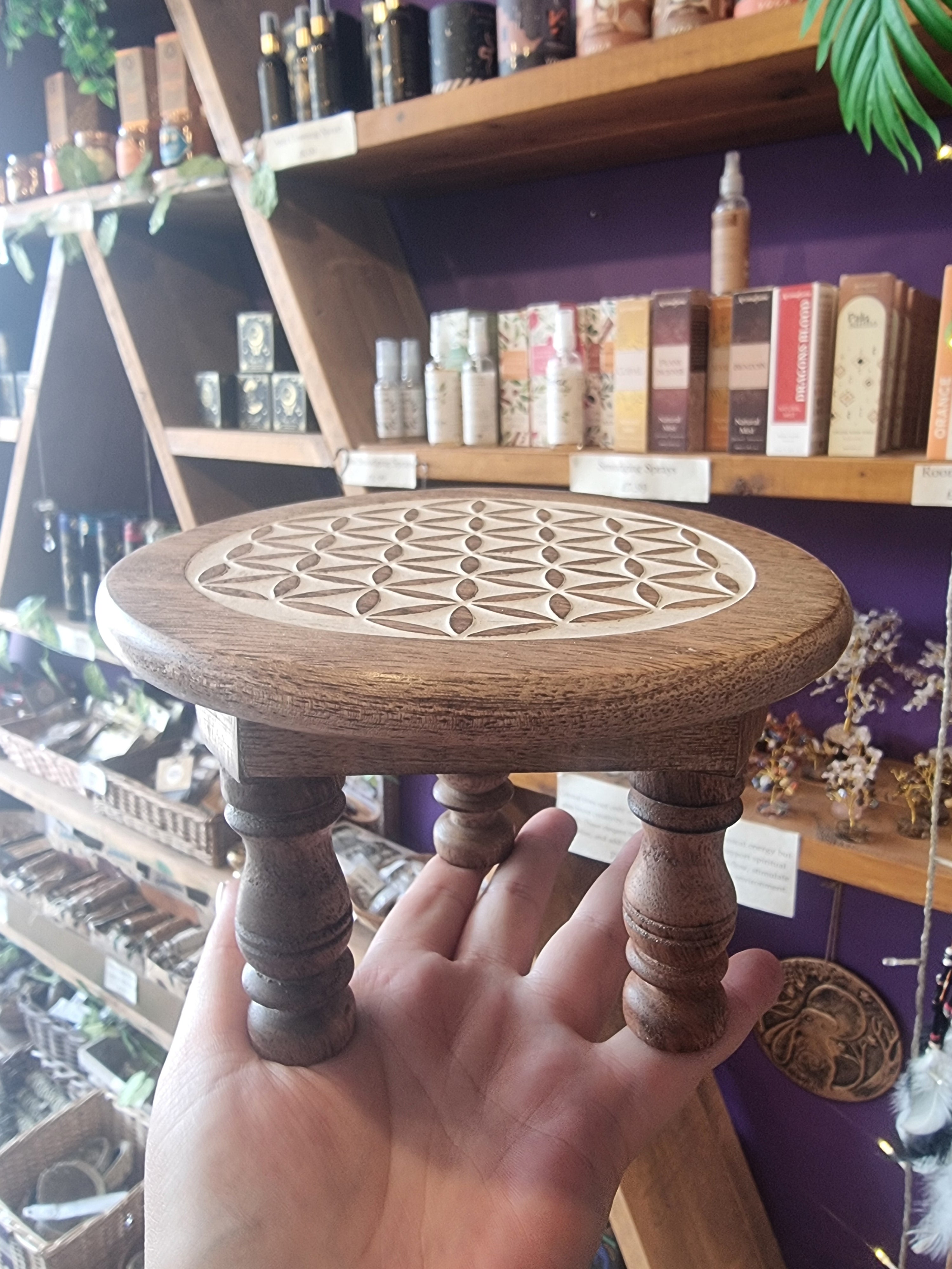 Flower of Life Altar Table