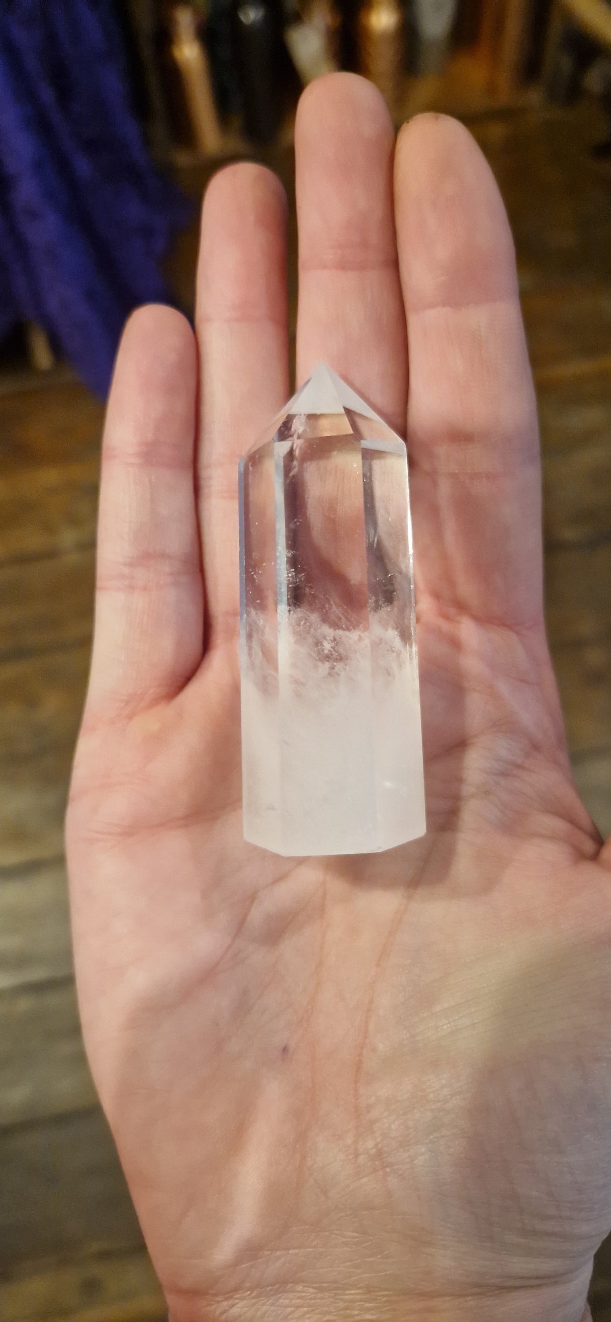 Clear Quartz Tower (No. 12)