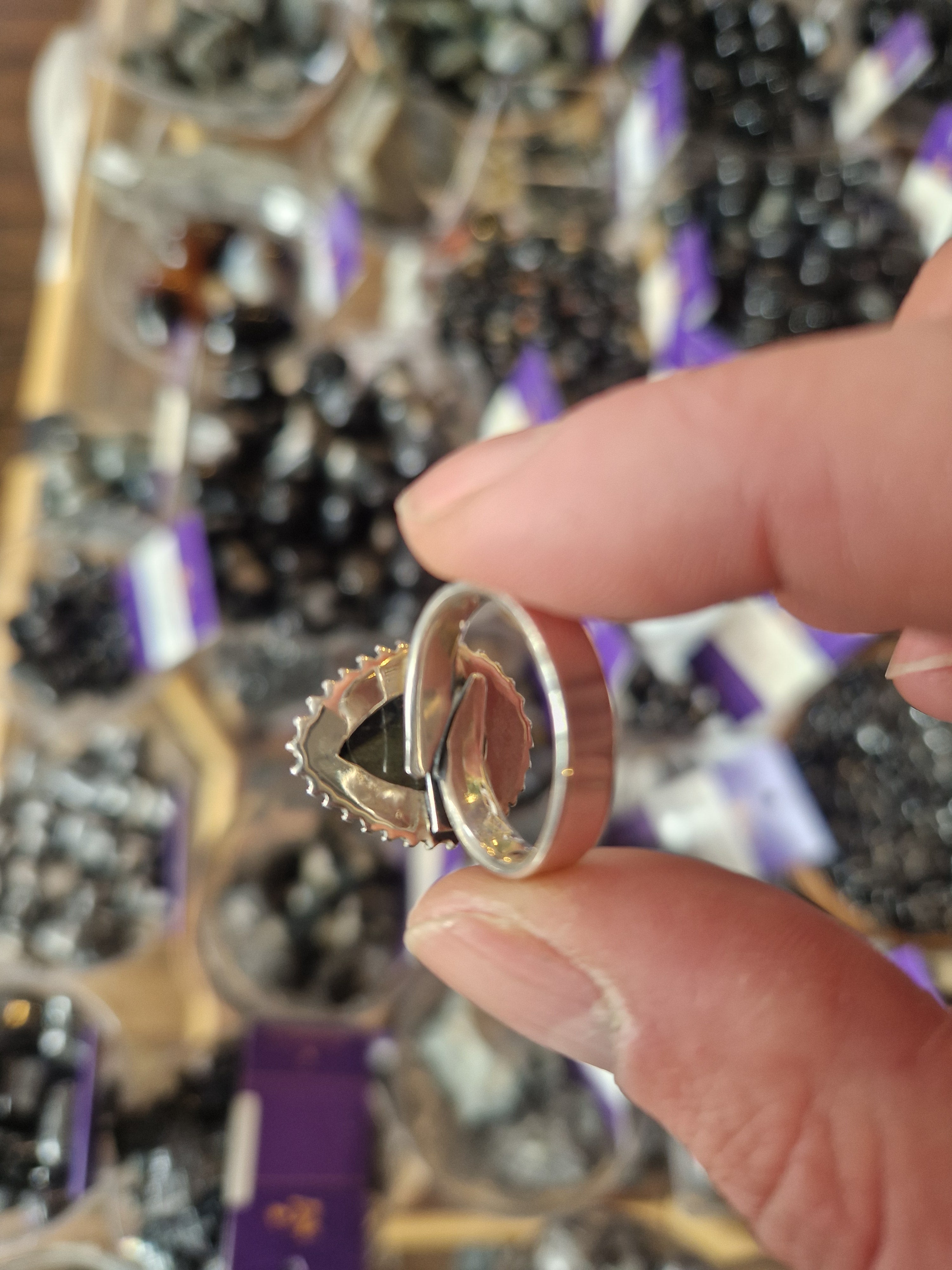 Labradorite Silver Ring