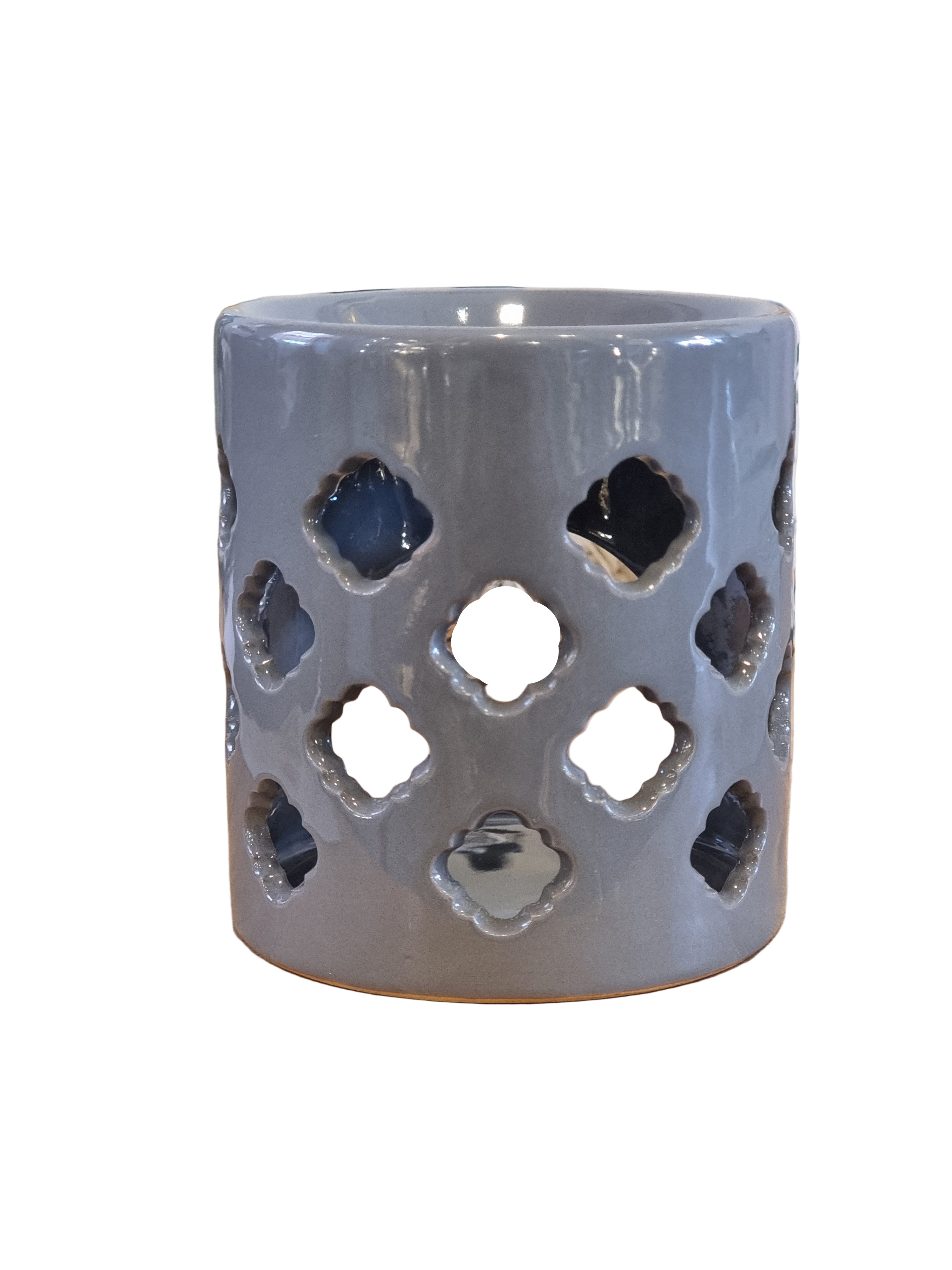 Grey Oil Burner