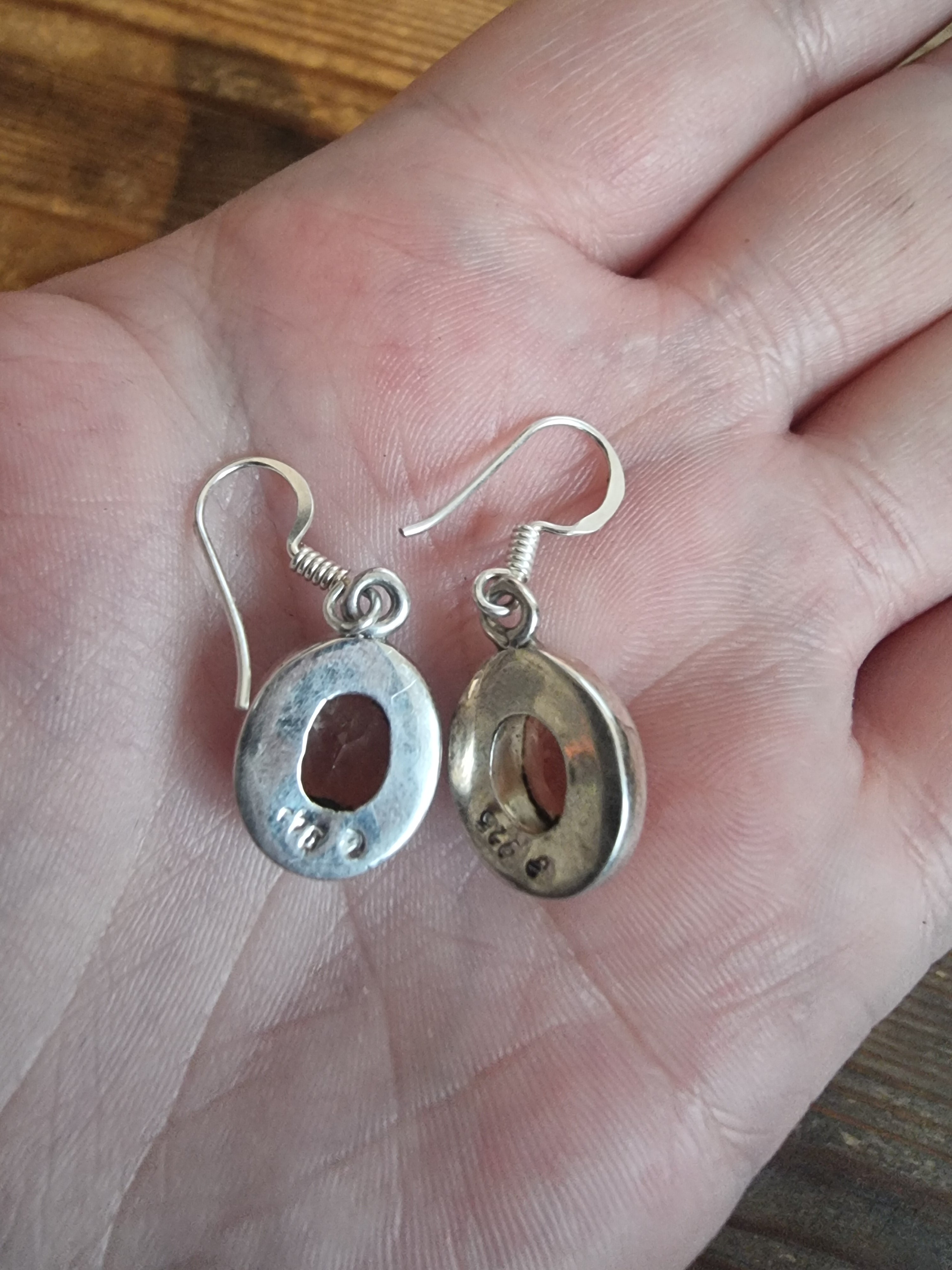 Citrine Silver Earrings