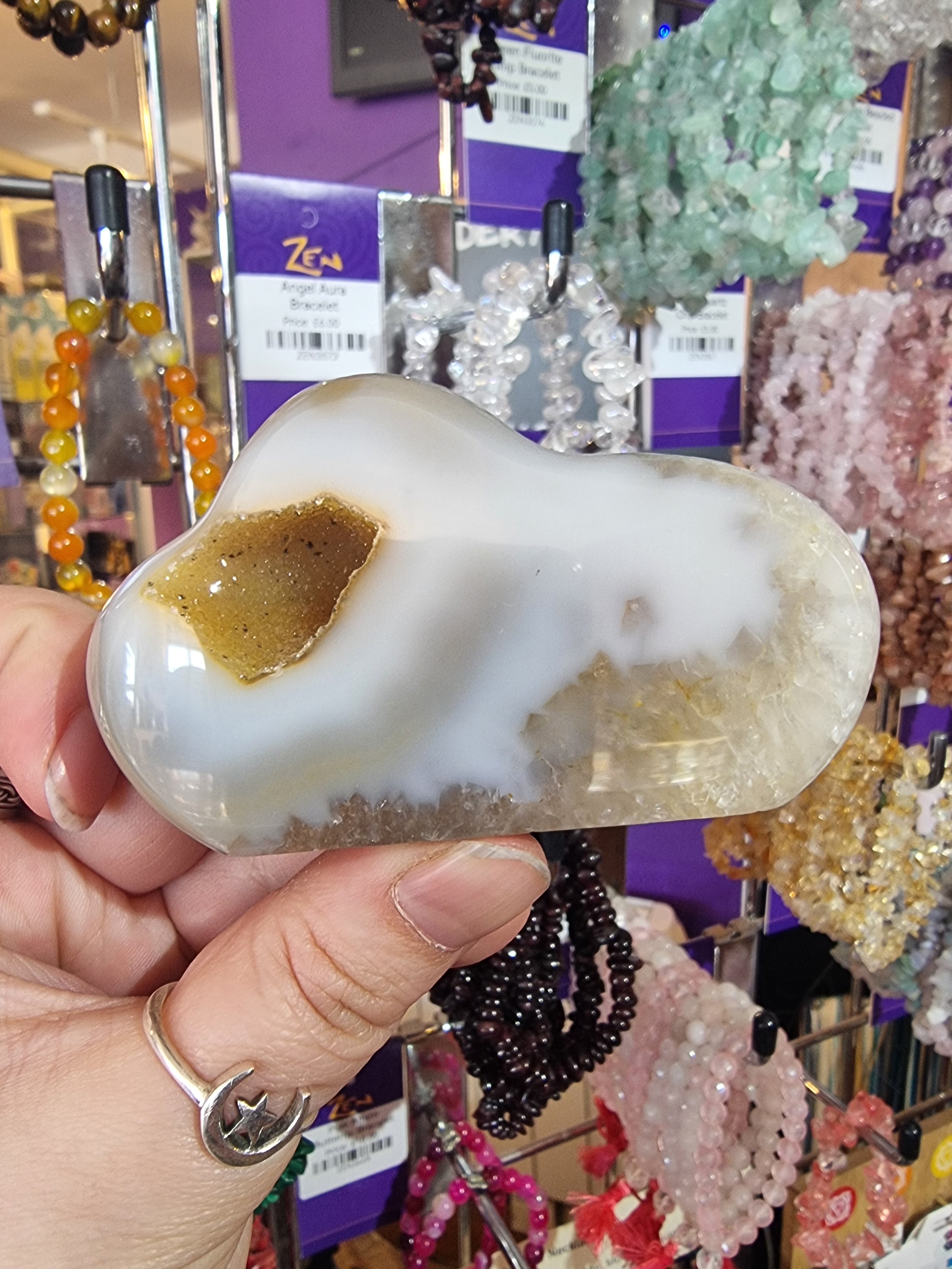 Druzy Agate