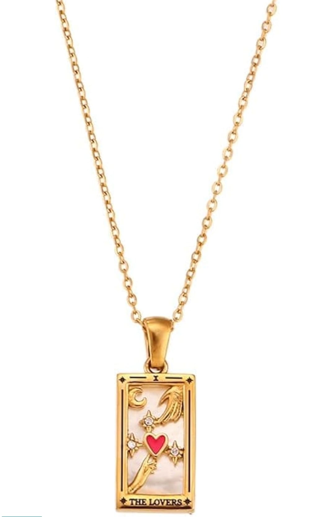 Tarot Necklace - The Lovers