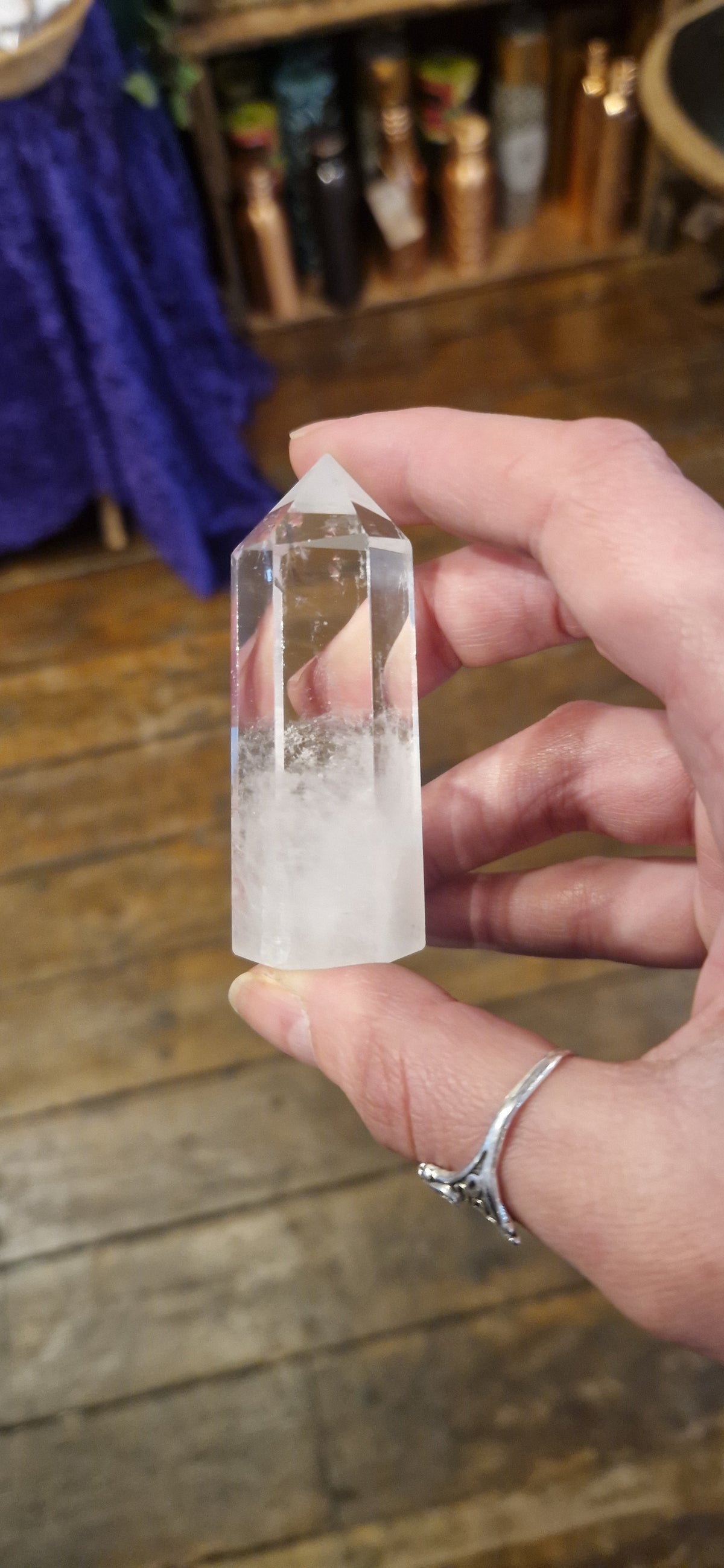 Clear Quartz Tower (No. 12)
