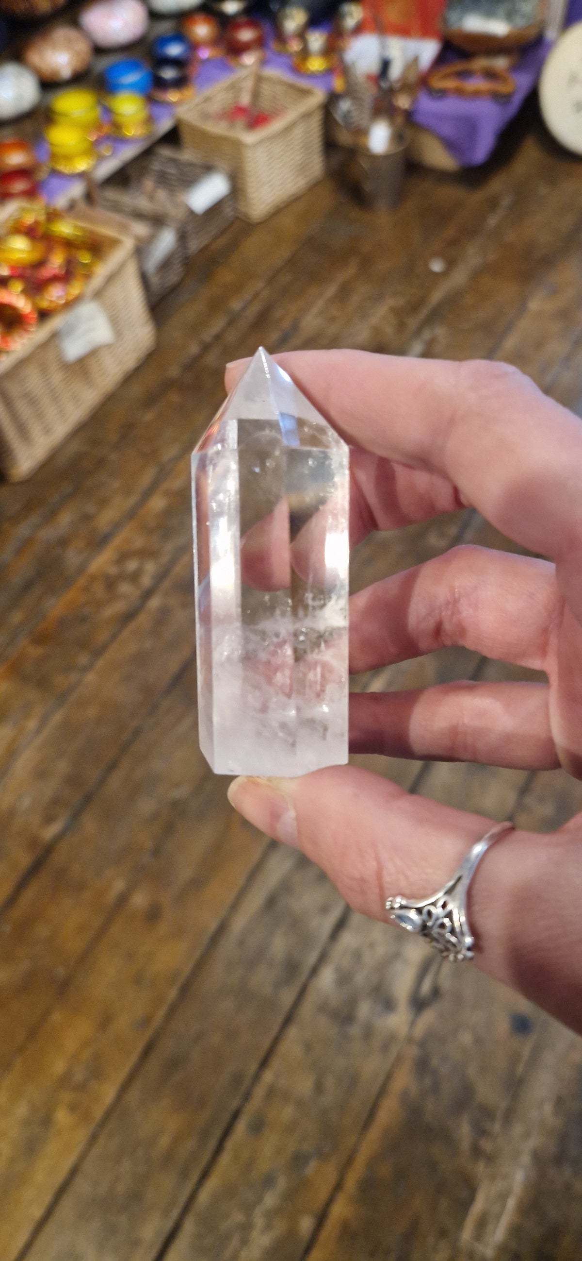 Clear Quartz Tower (No. 13)