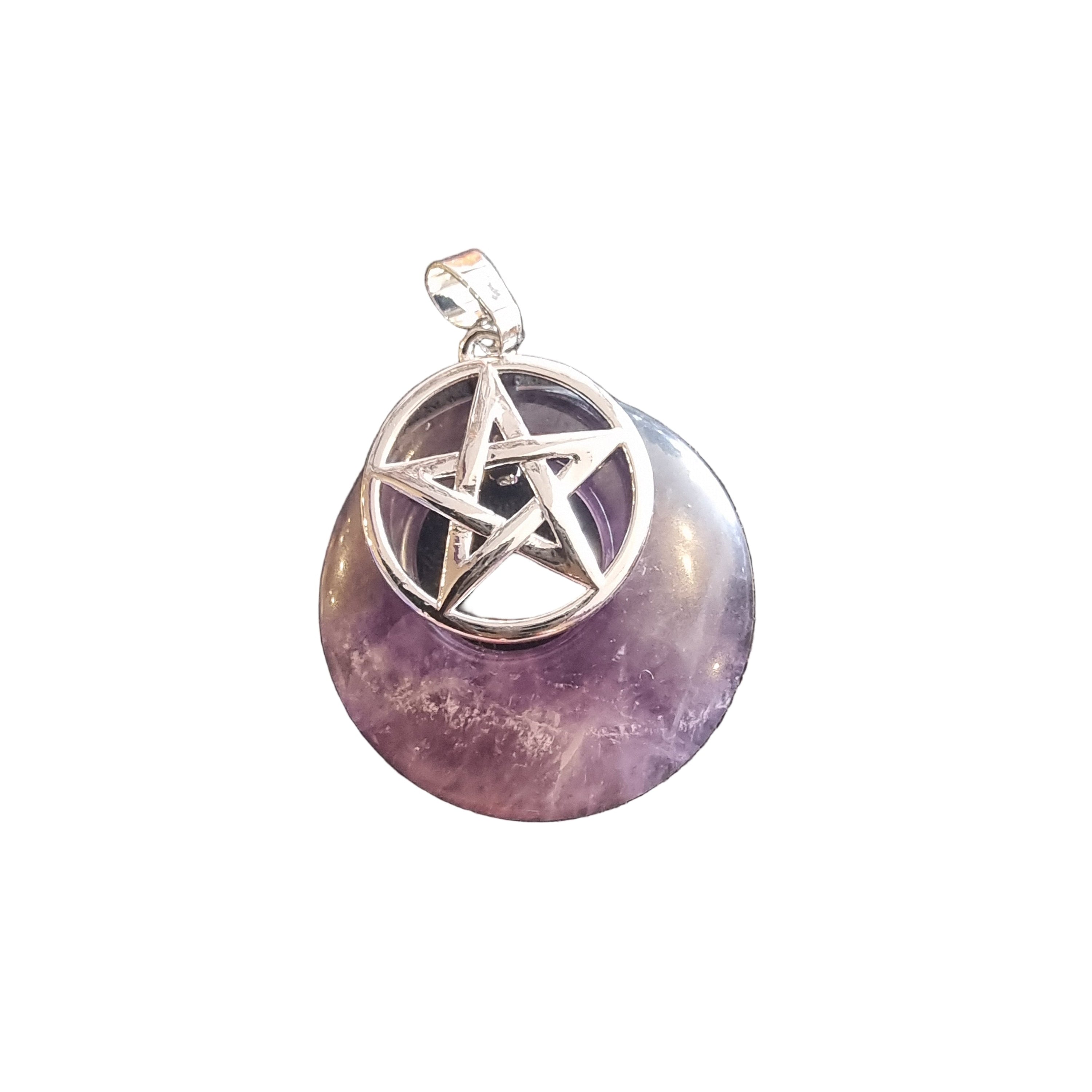 Amethyst Pentagram Pendant