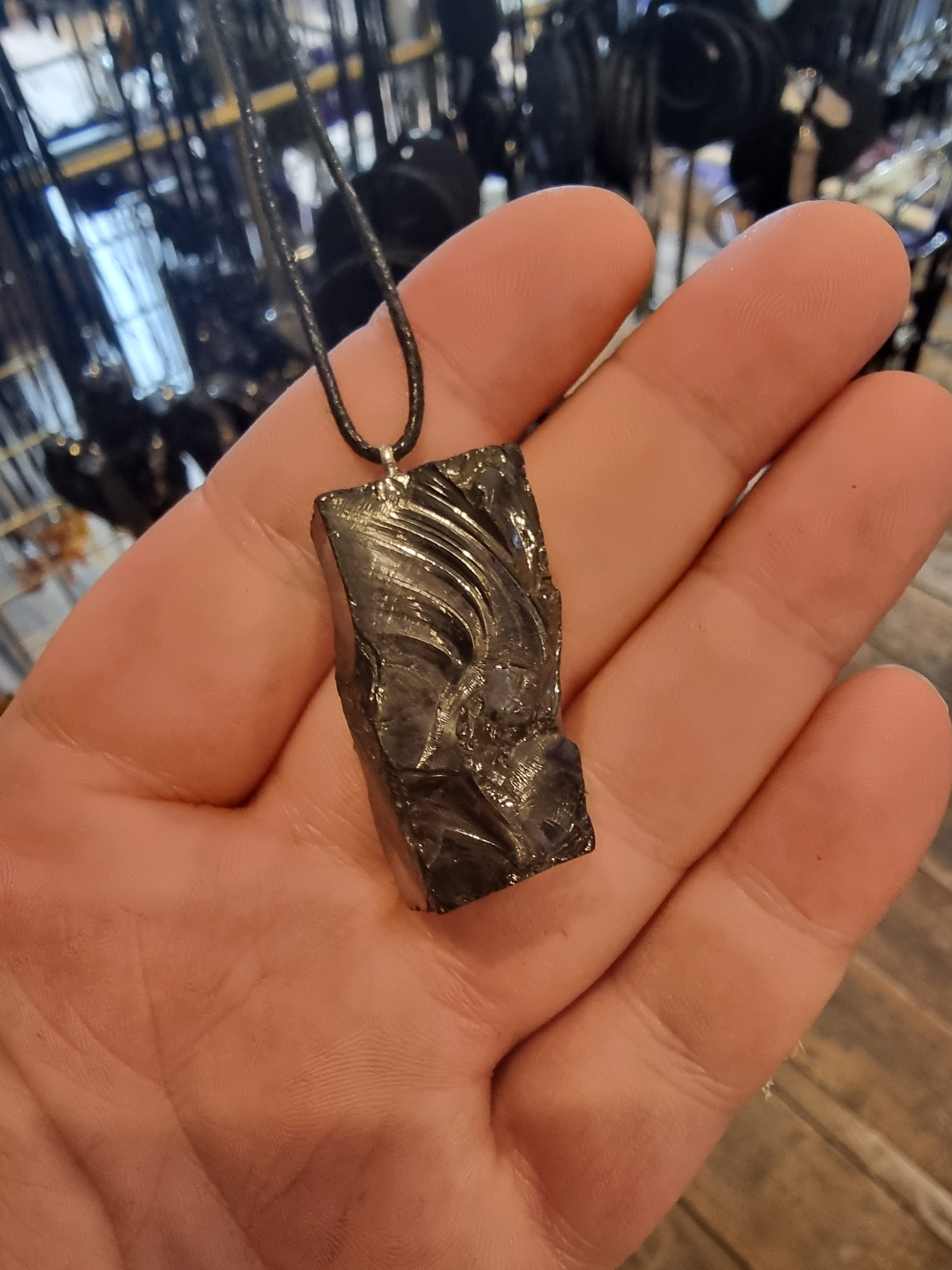 Elite Shungite Pendant (Medium)