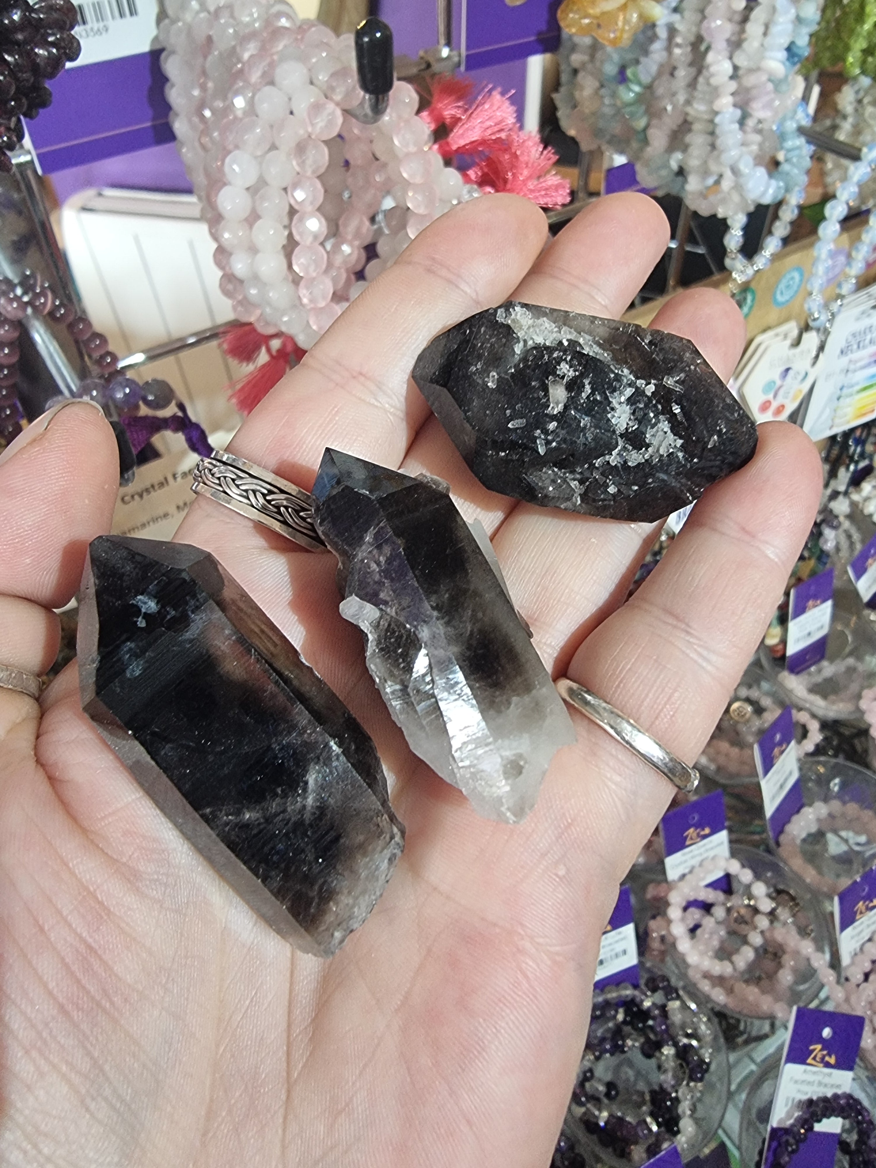 Smokey Quartz Points