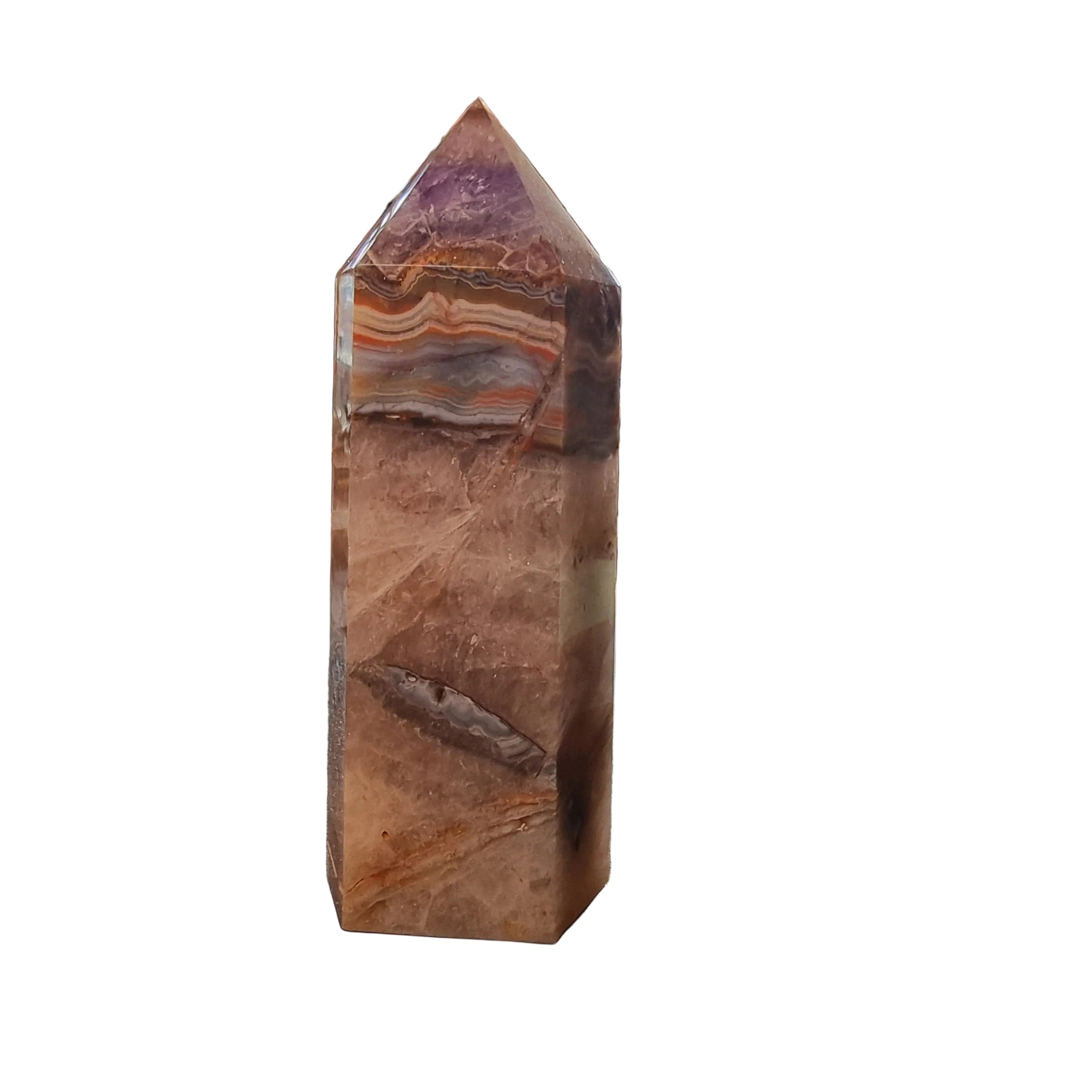 Mexican Lace Amethyst Point