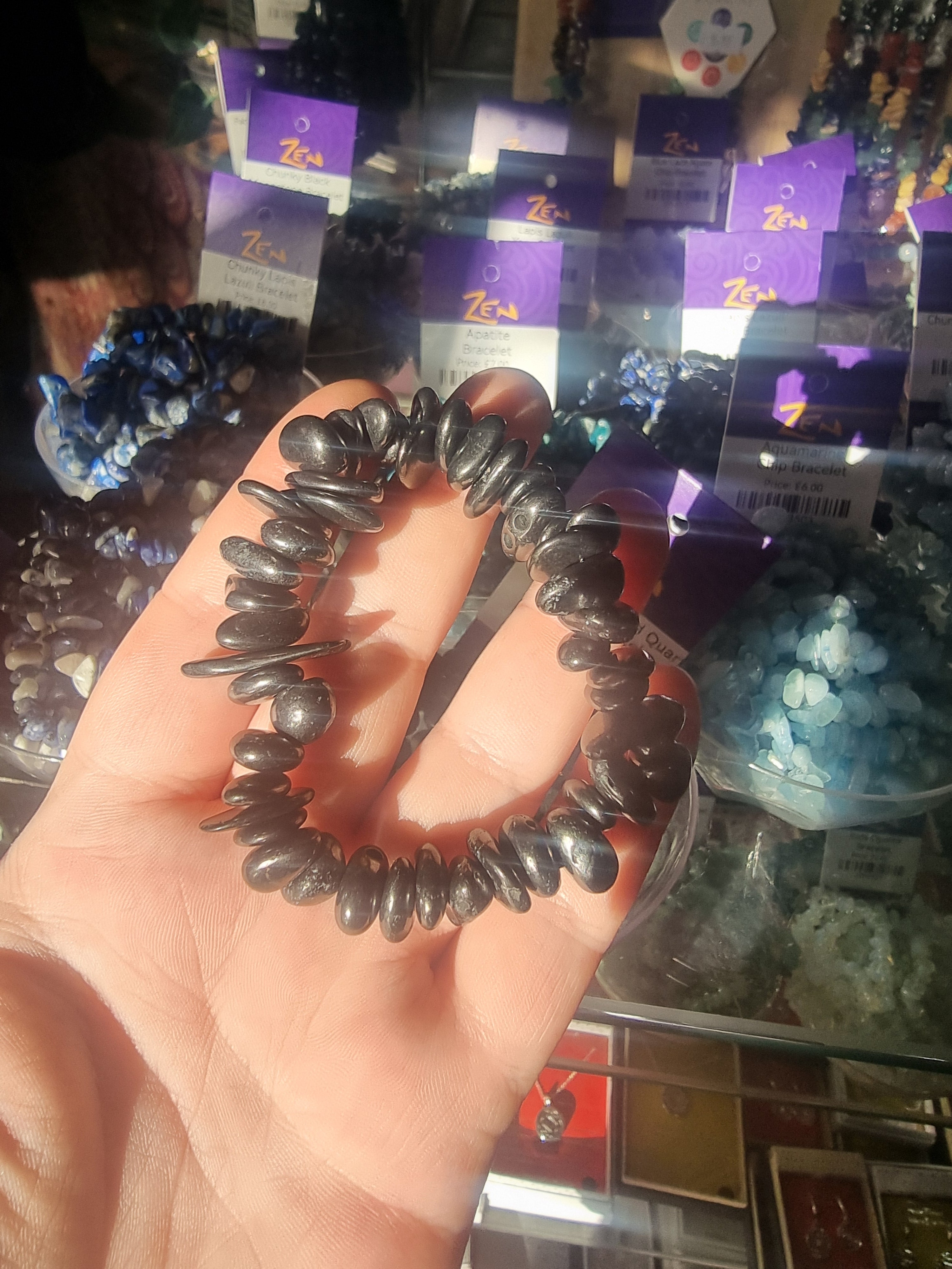 Chunky Shungite Bracelet