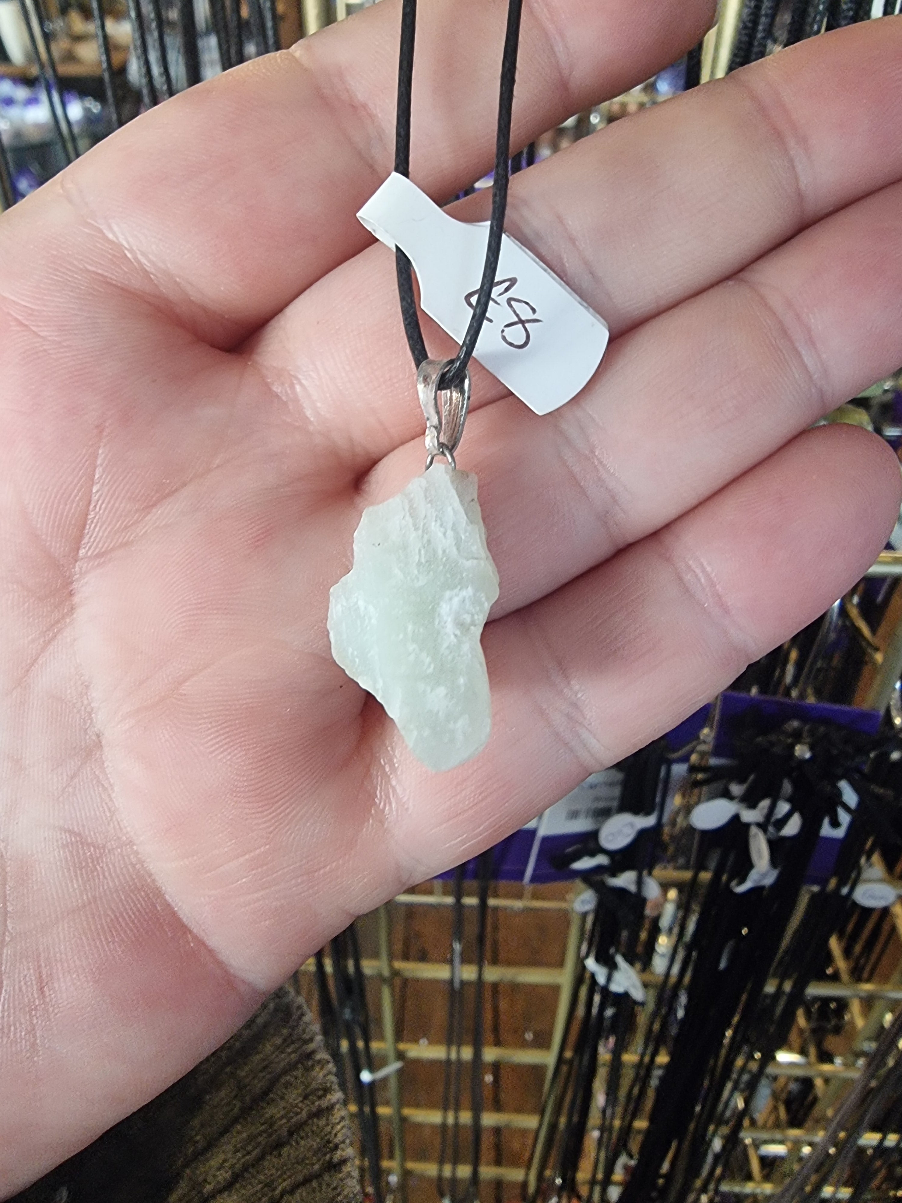 Jade Raw Pendant