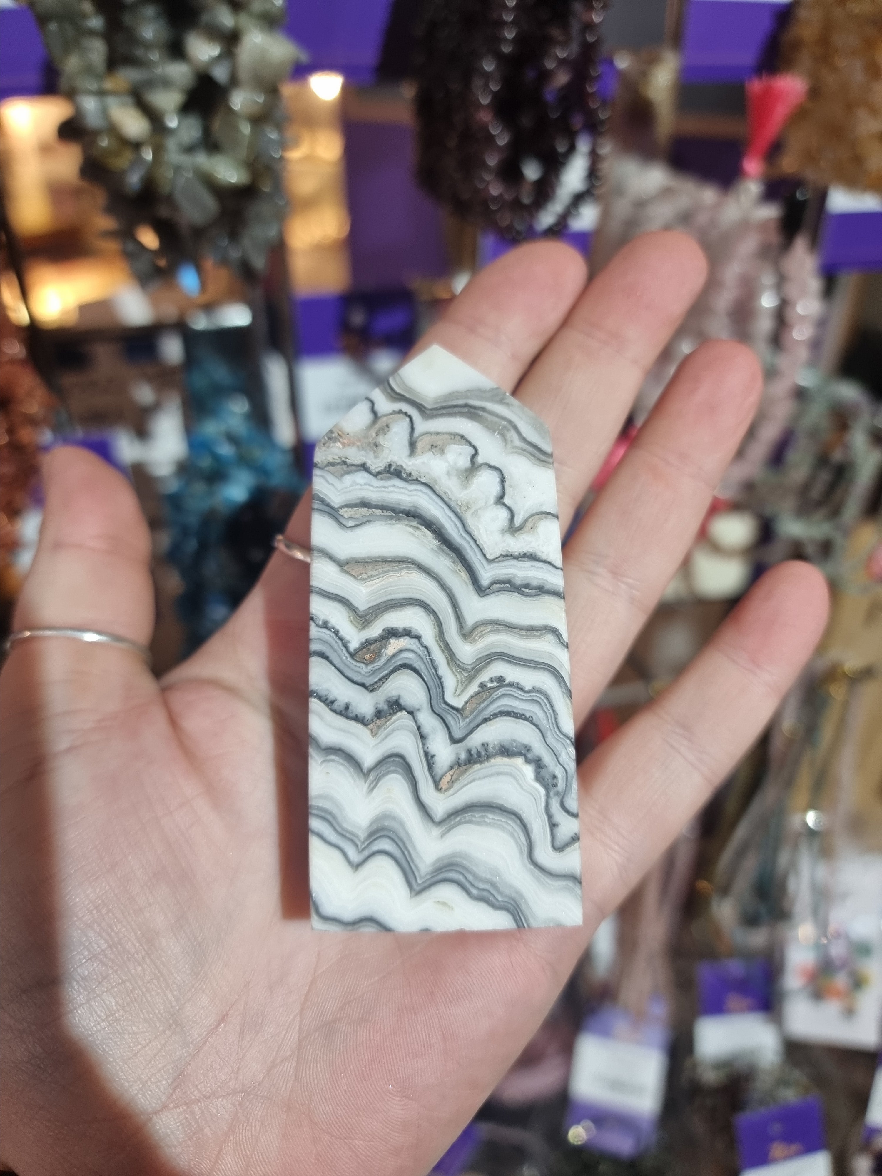 Zebra Calcite Towers