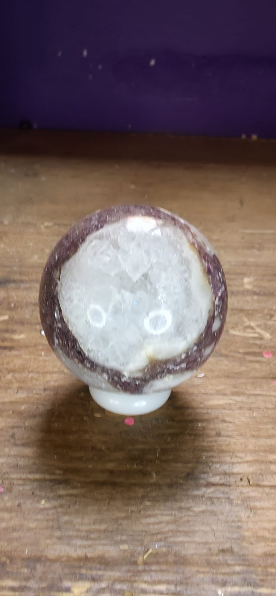 Druzy Lepidolite Sphere