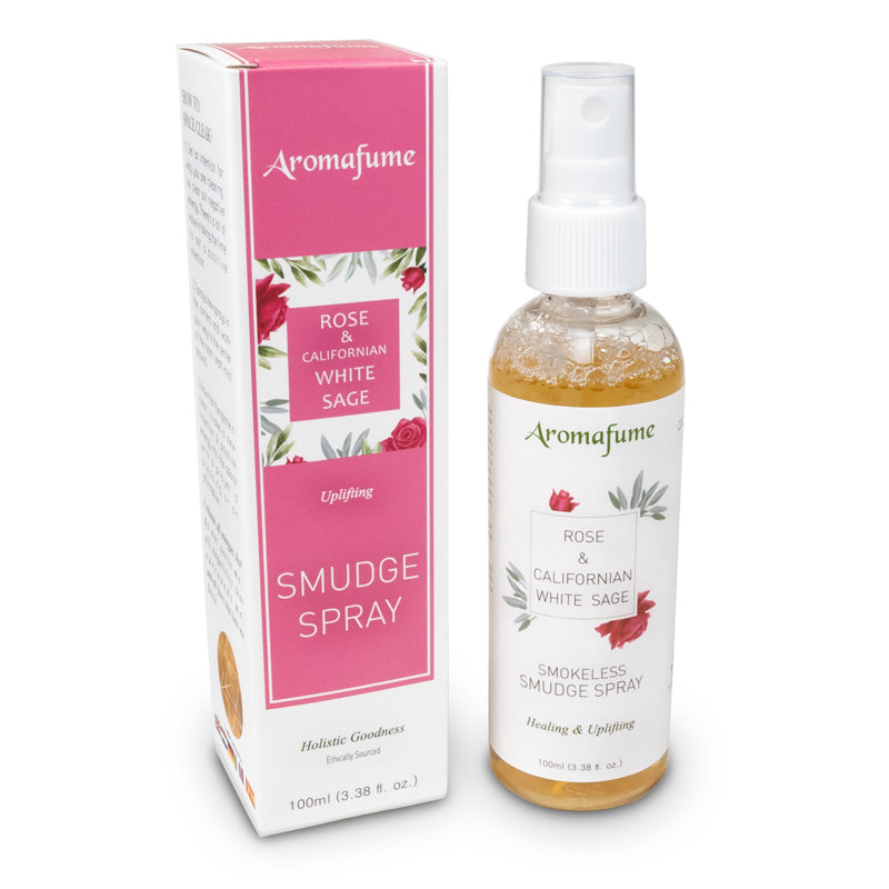 Smudge Spray (Rose & White Sage)