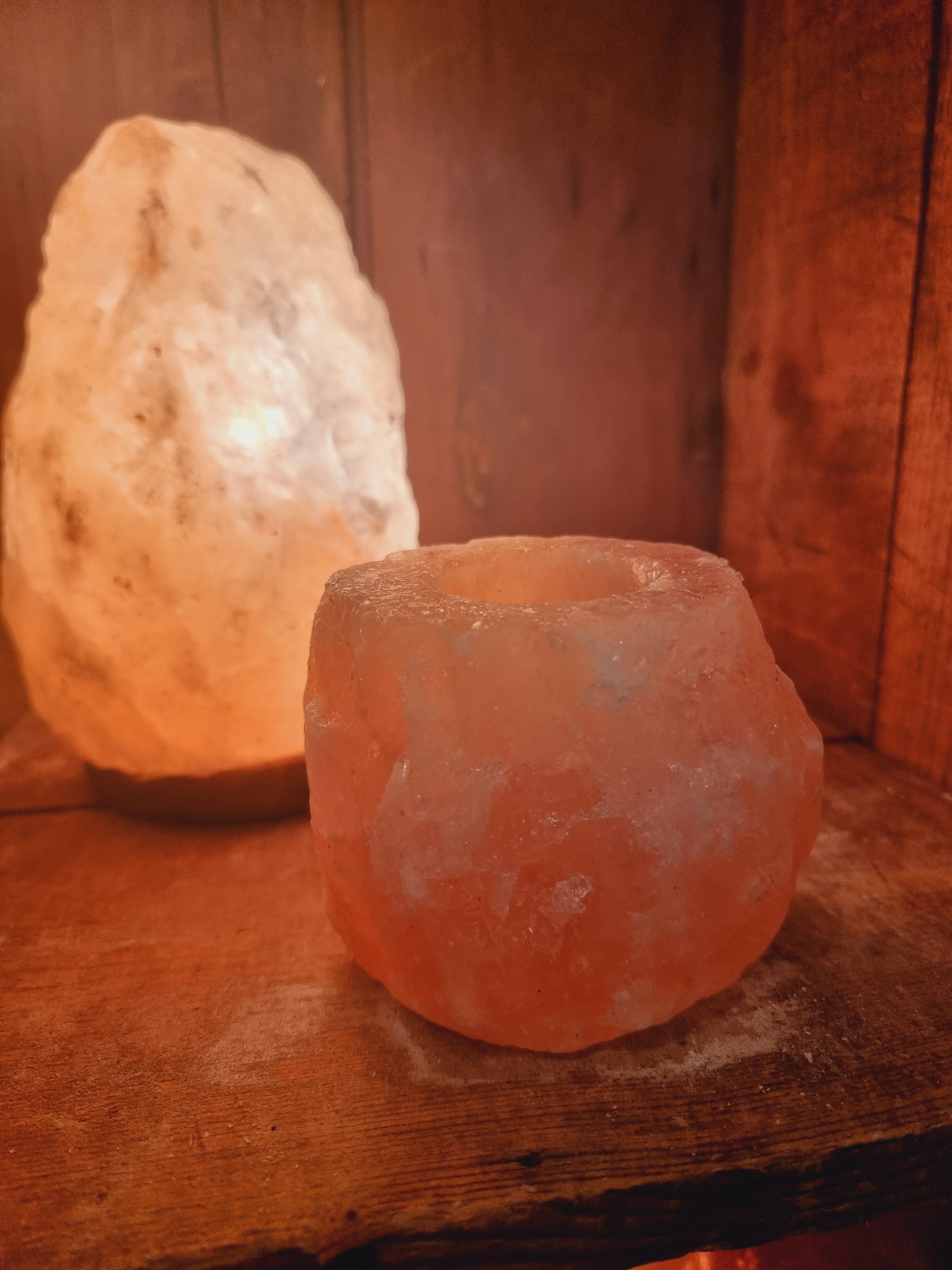 Himalayan Salt Tea Light Holder