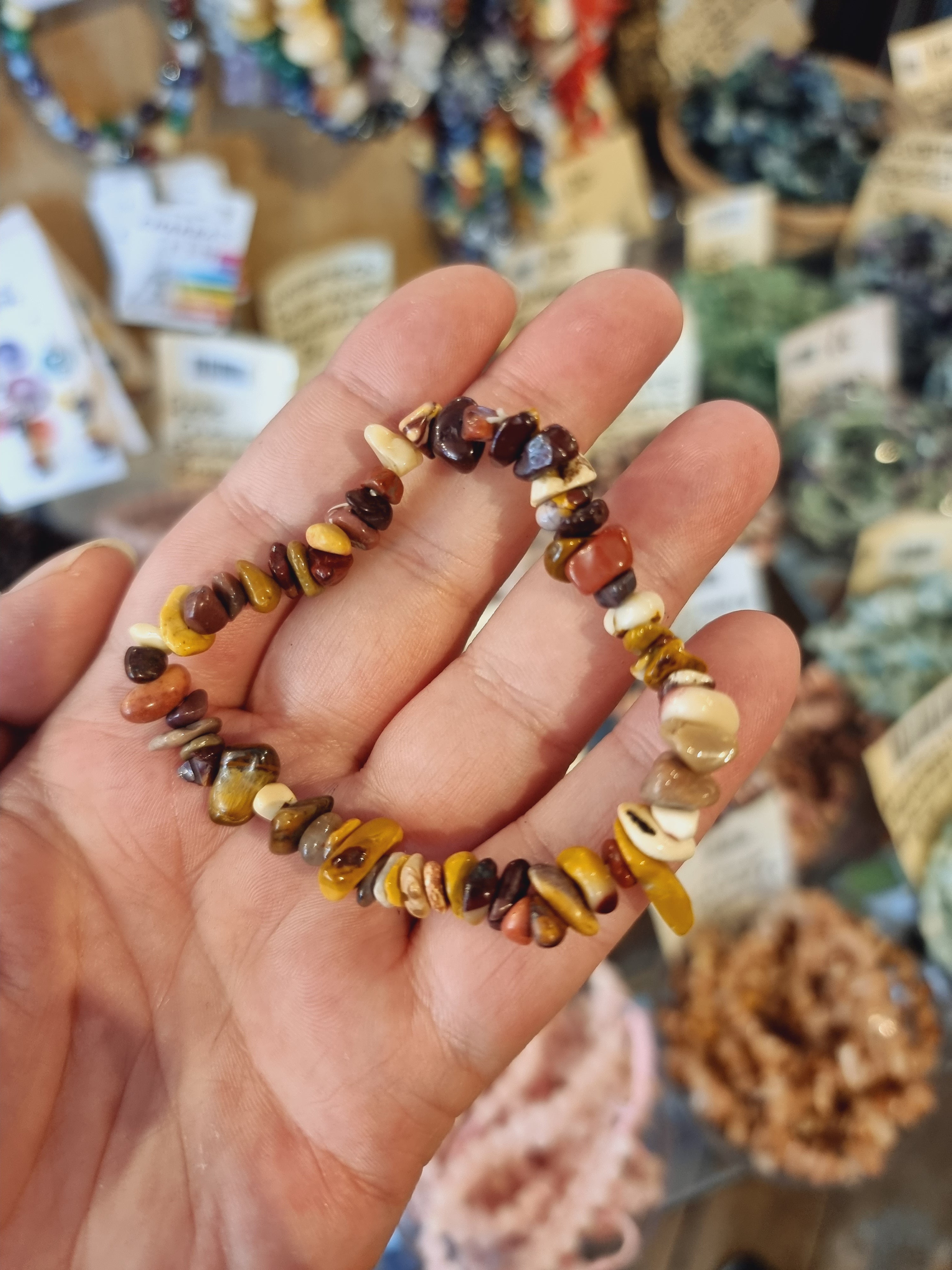 Mookaite Chip Bracelet