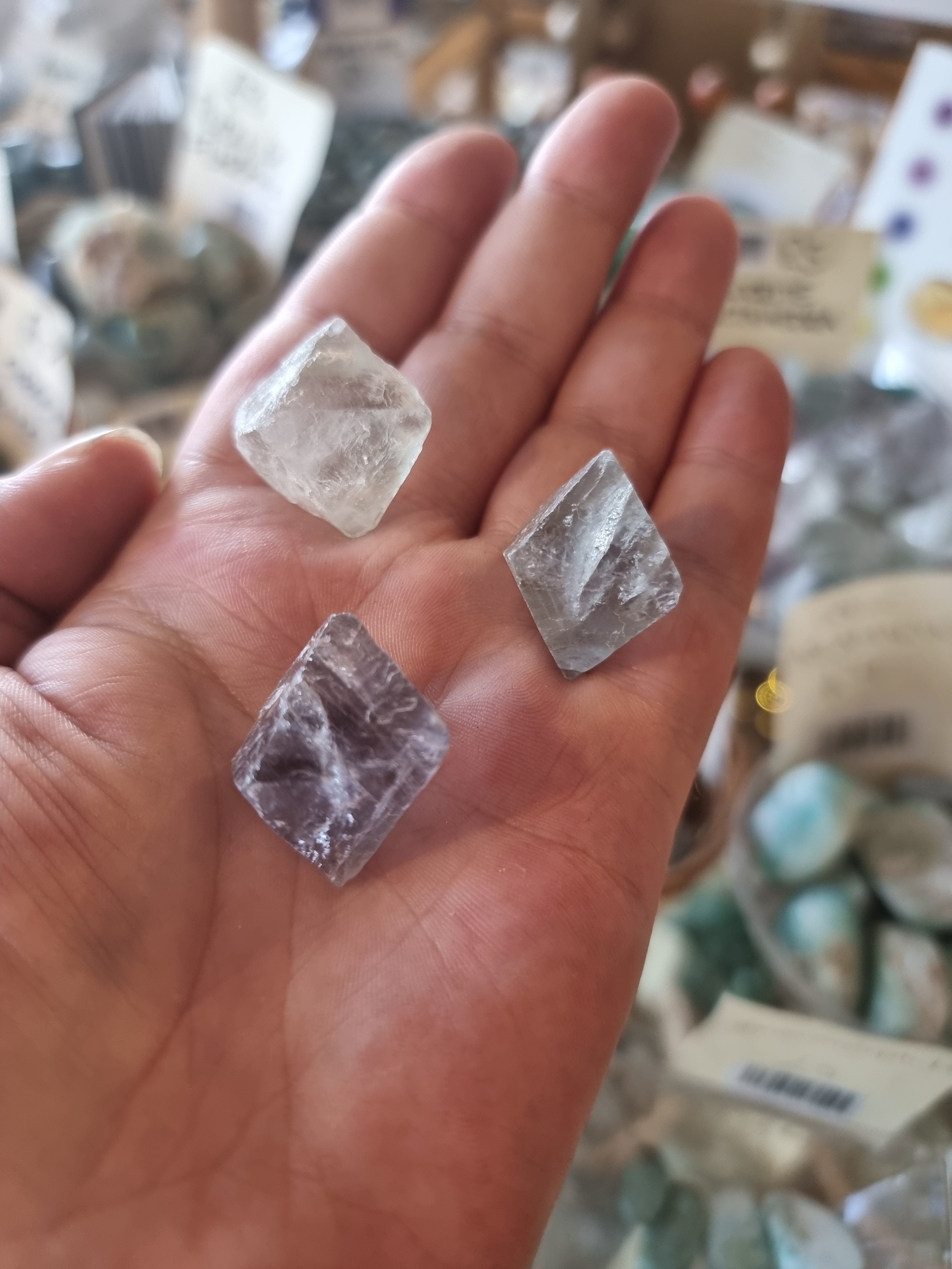 Fluorite Octahedron