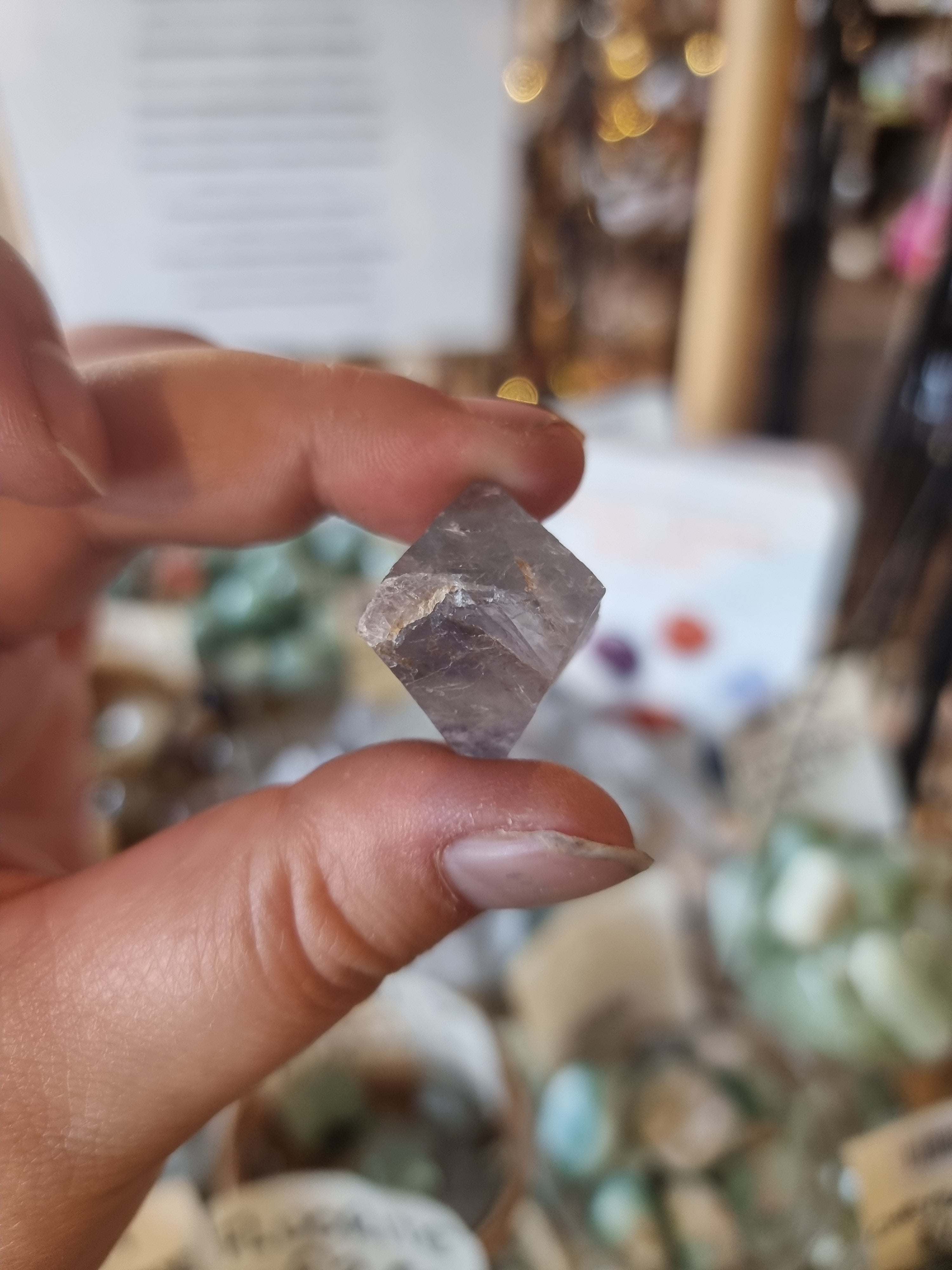 Fluorite Octahedron