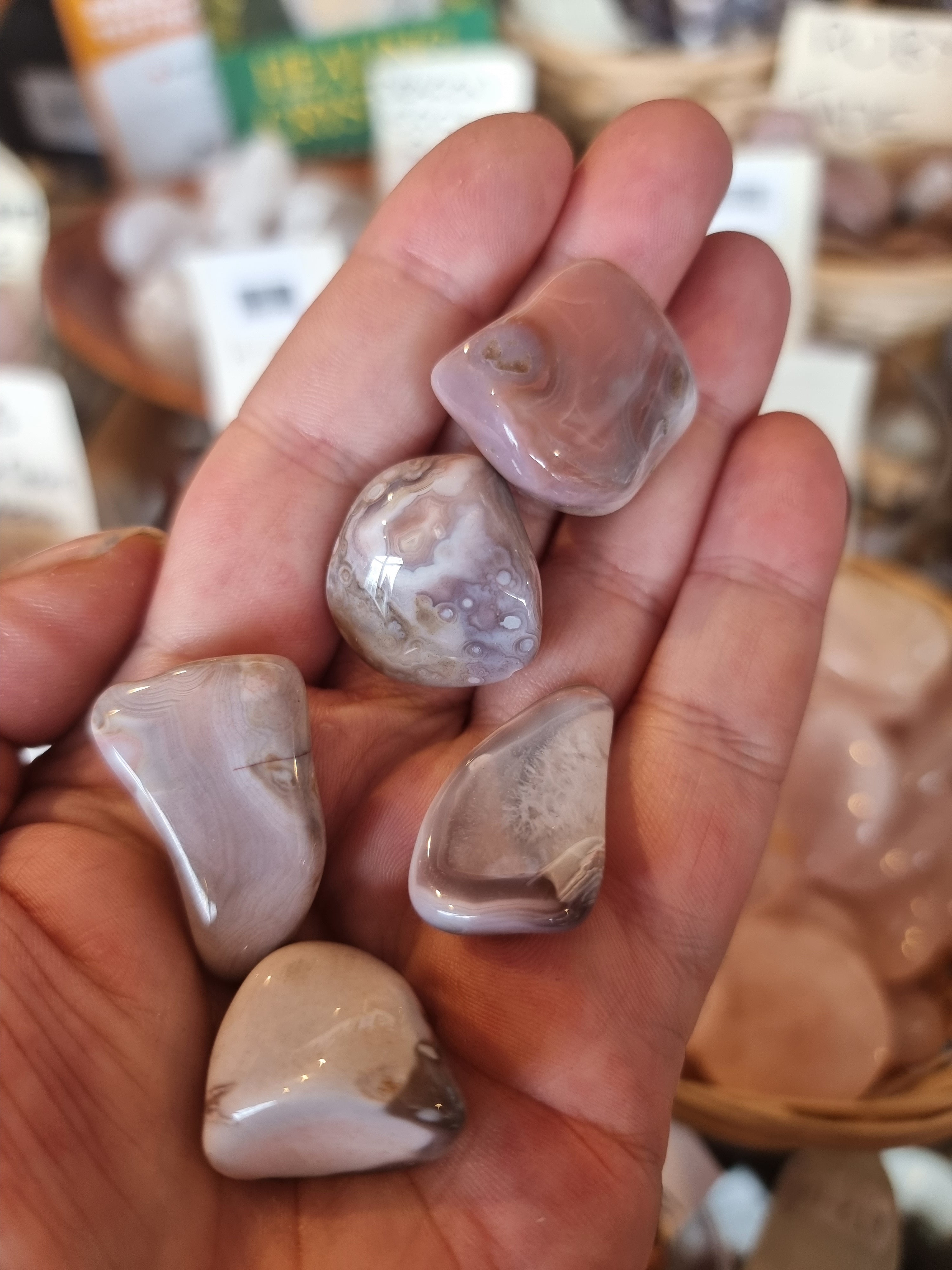 Pink Botswana Agate
