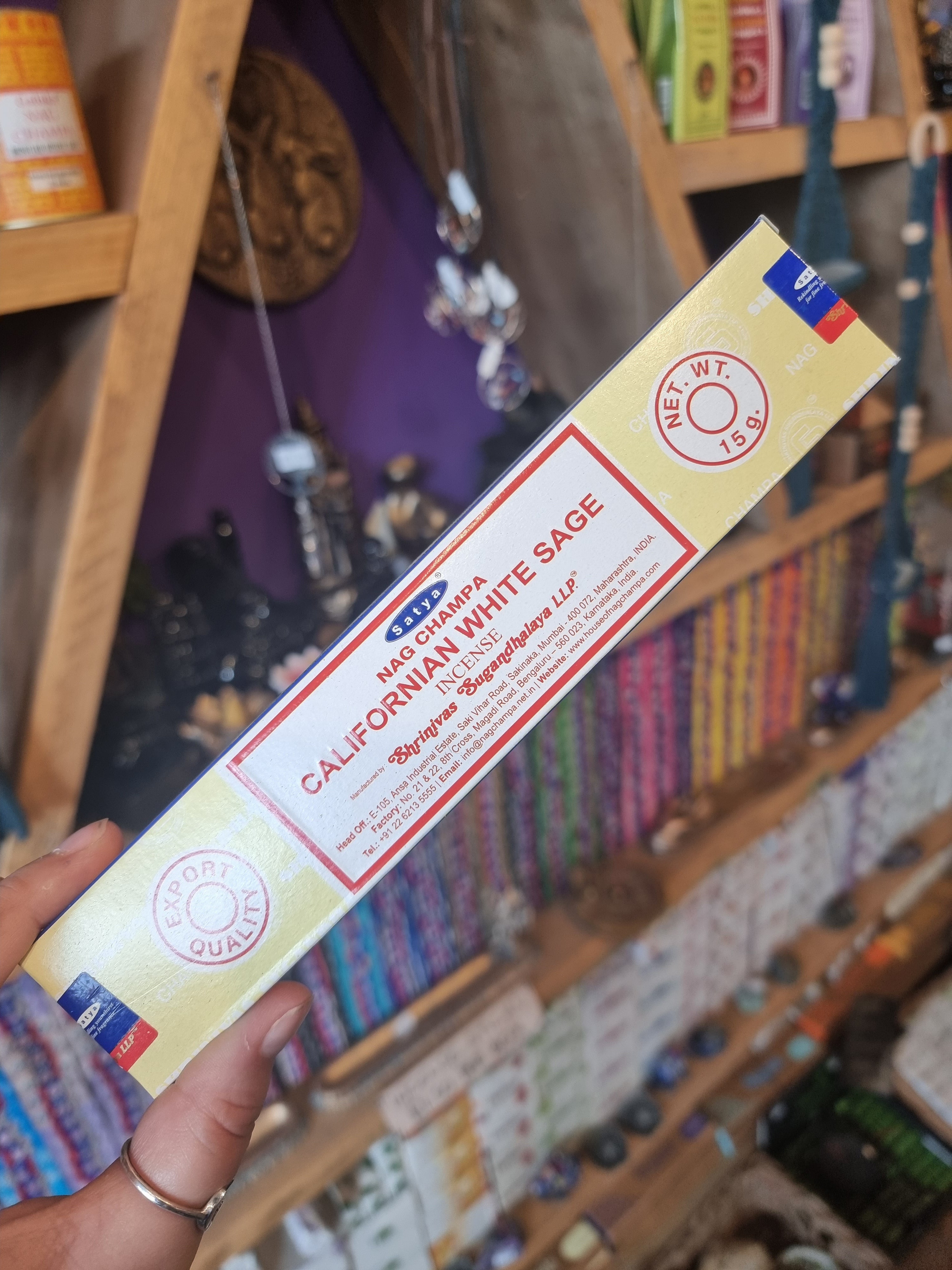 California White Sage Incense Sticks