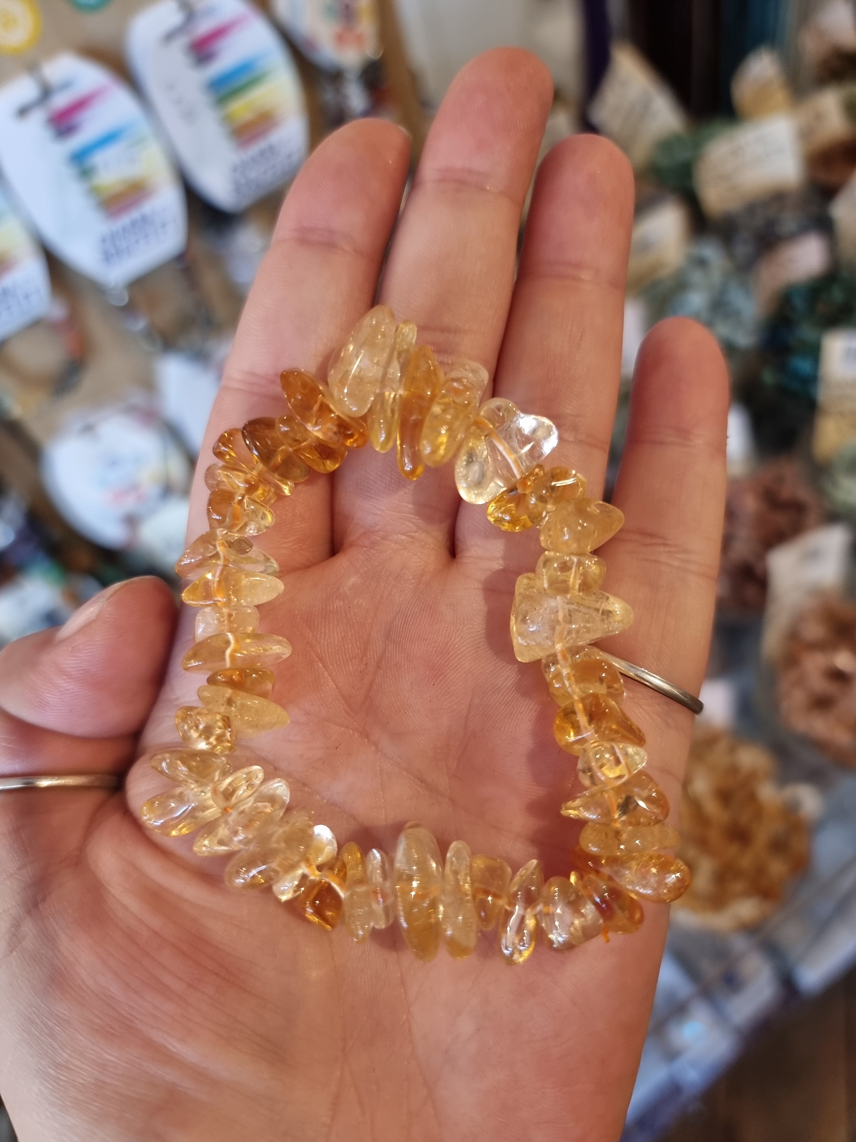 Chunky Citrine Bracelet