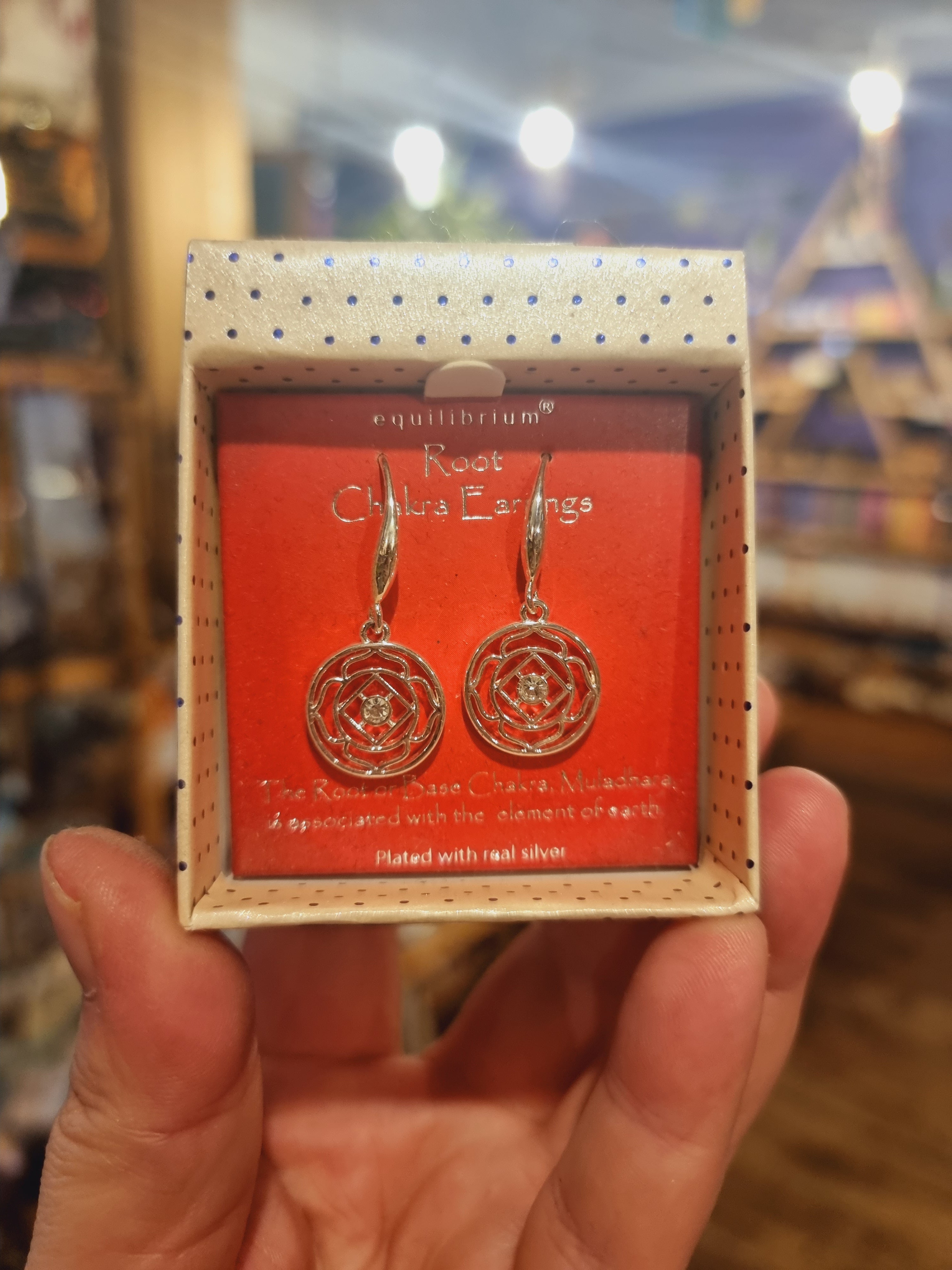 Root Chakra Earrings