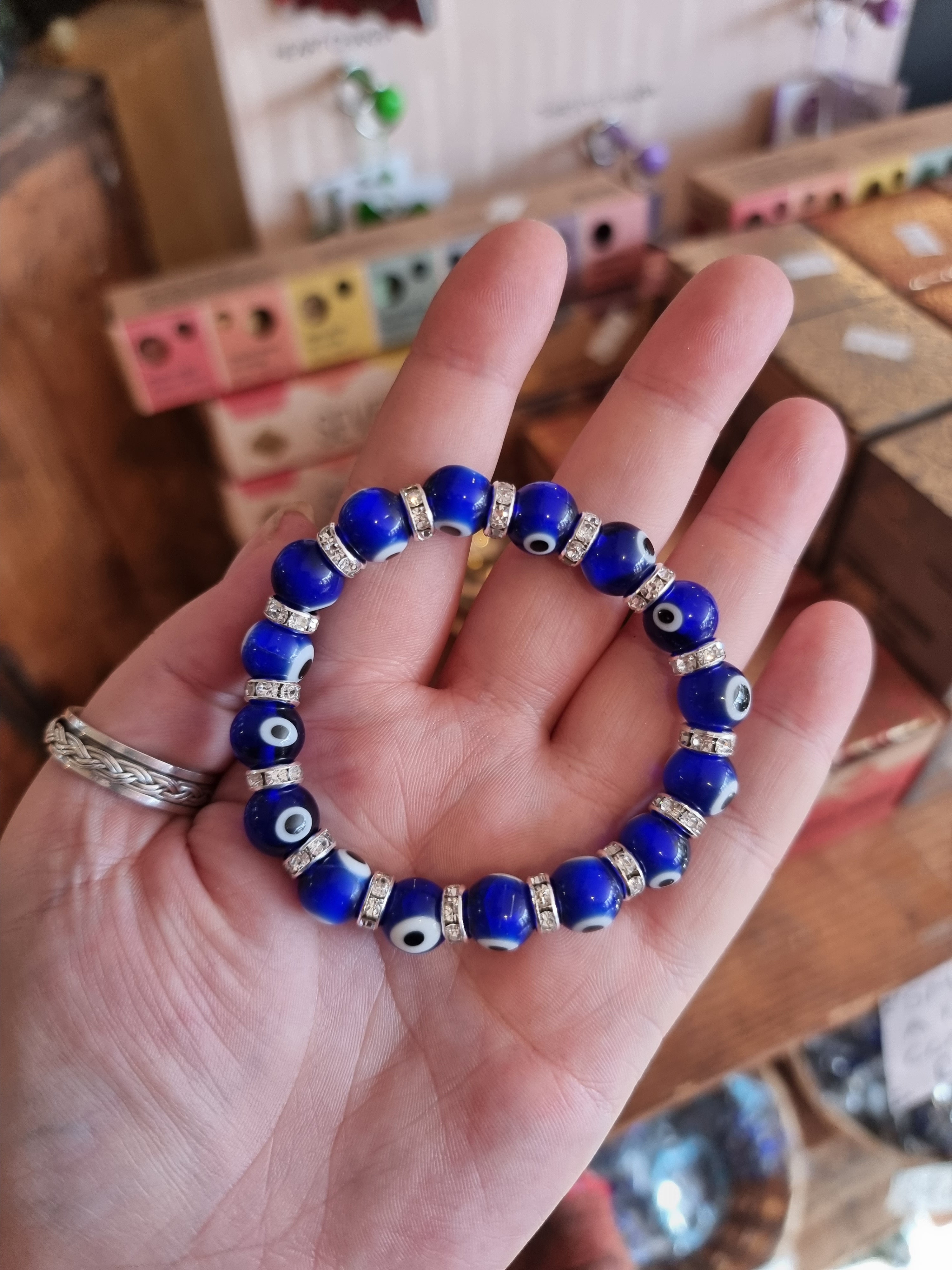 All Seeing Eye Bracelet (Dark Blue)
