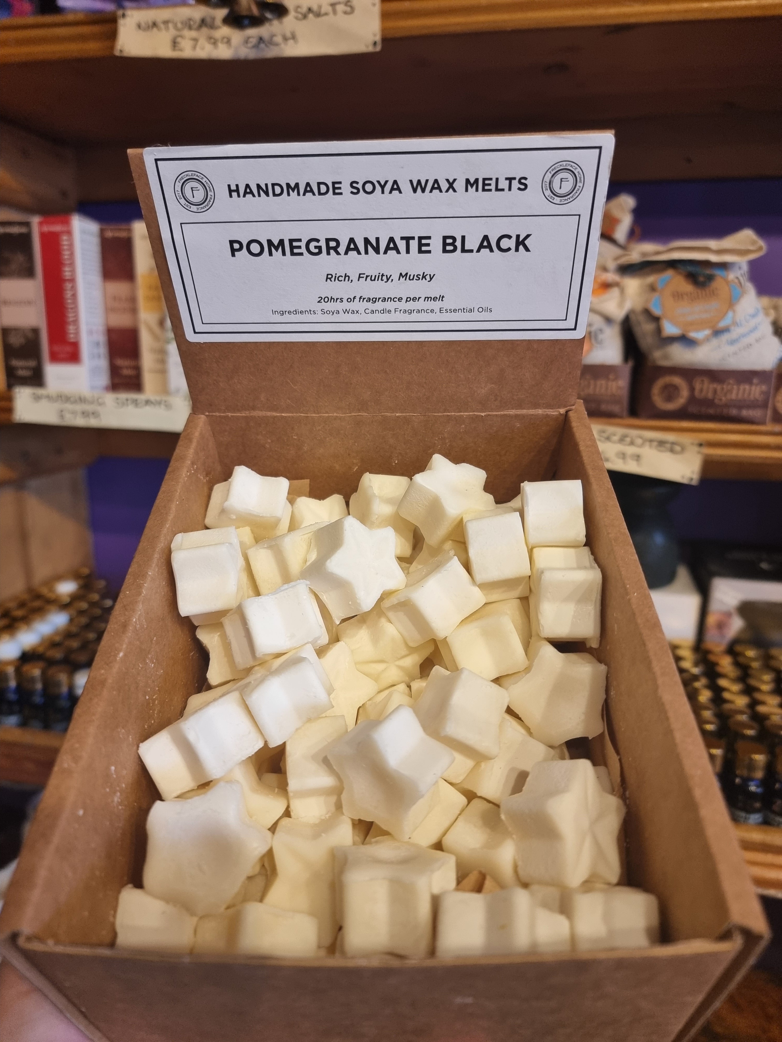 Pomegranate Black Wax Melts