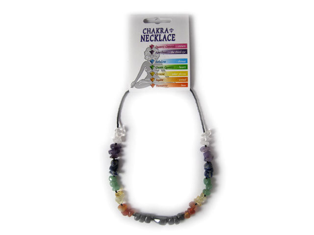 Chakra Beaded Necklace