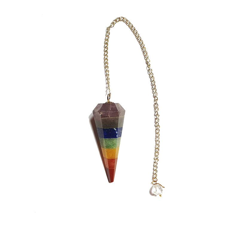 Chakra hot sale pendulum necklace