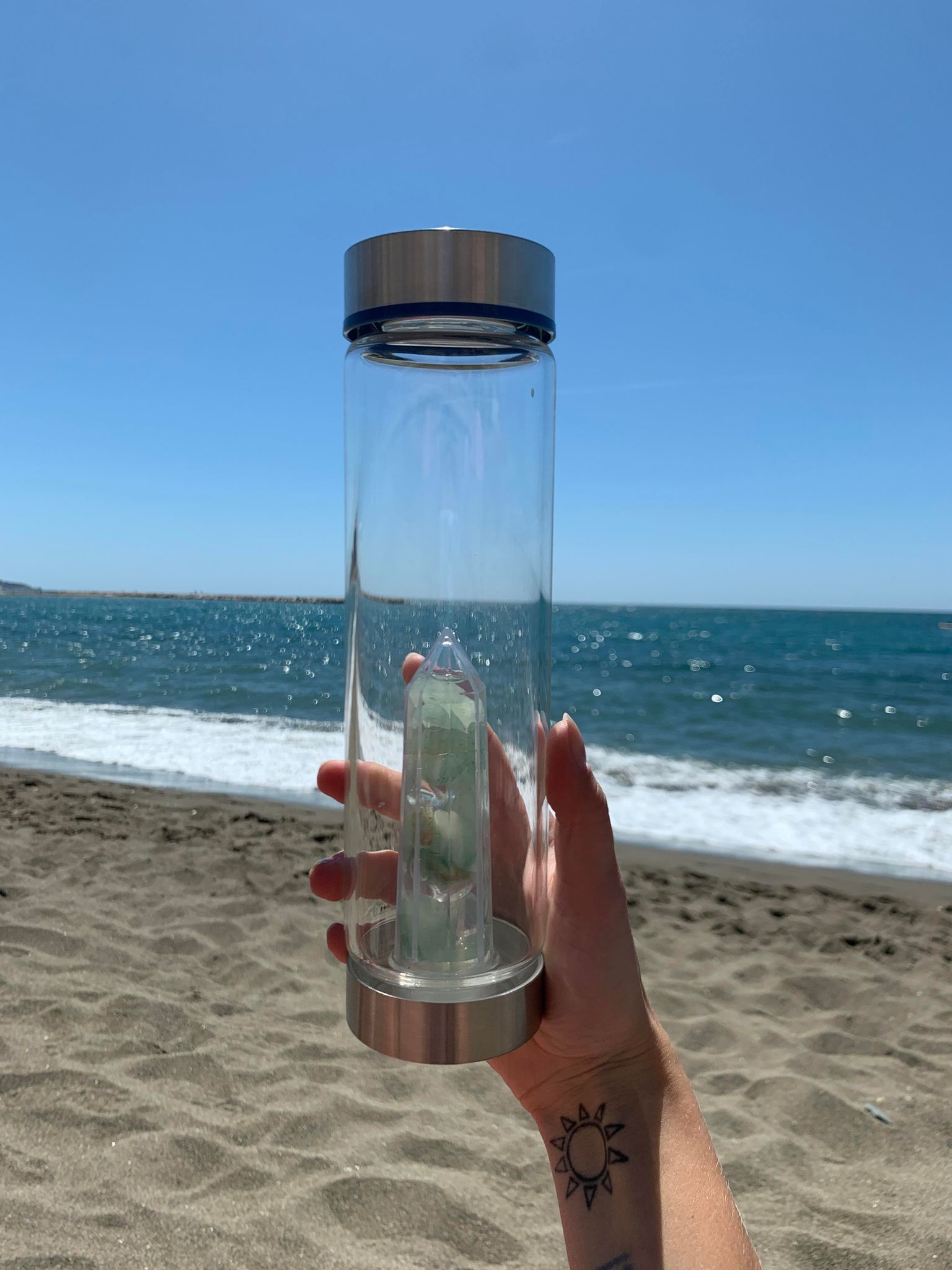 Balance Glass Crystal Bottle