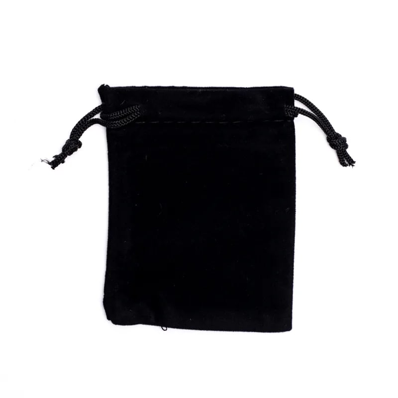 Black Velvet Pouch