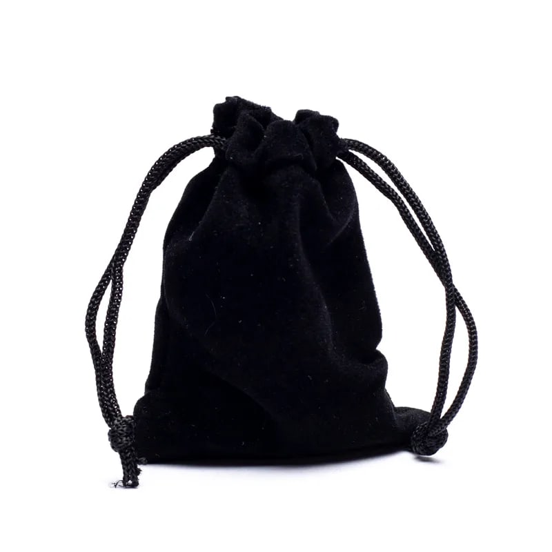 Black Velvet Pouch