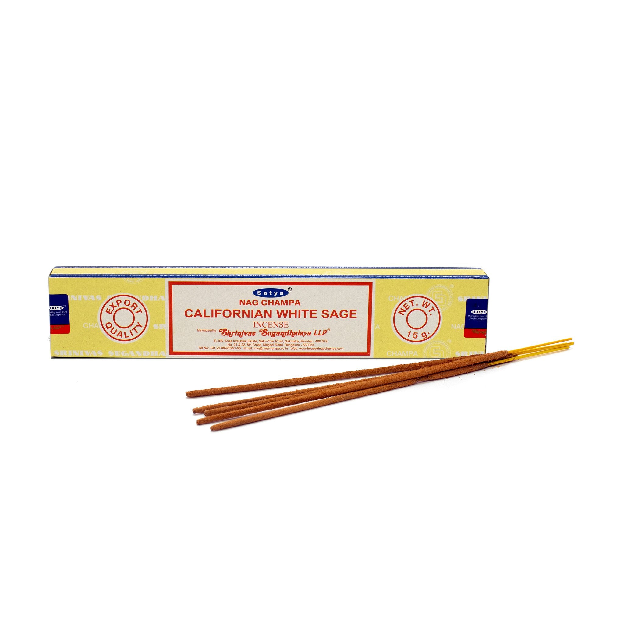 California White Sage Incense Sticks