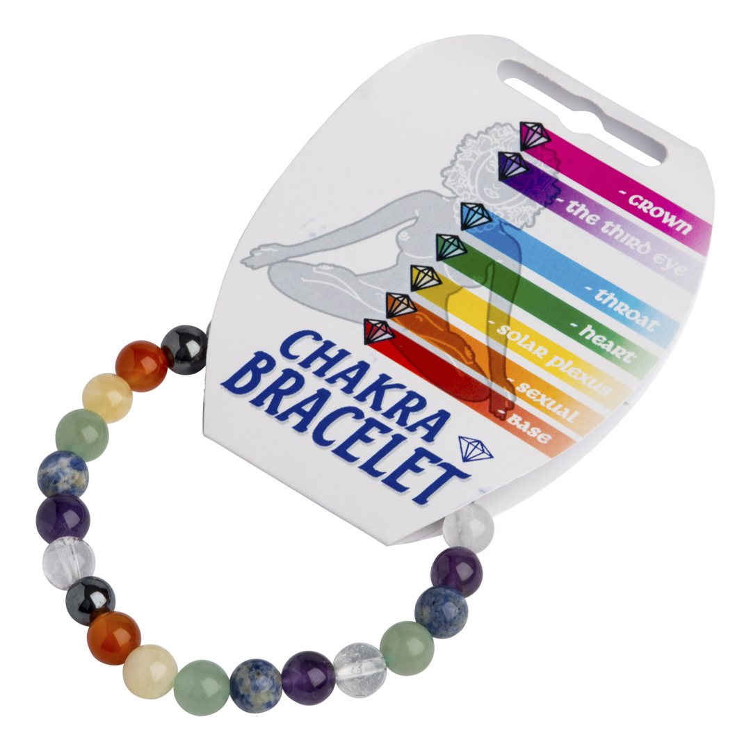 Chakra Round Beaded Bracelet