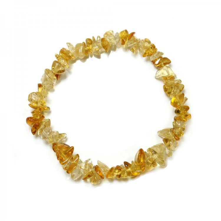 Citrine Chip Bracelet