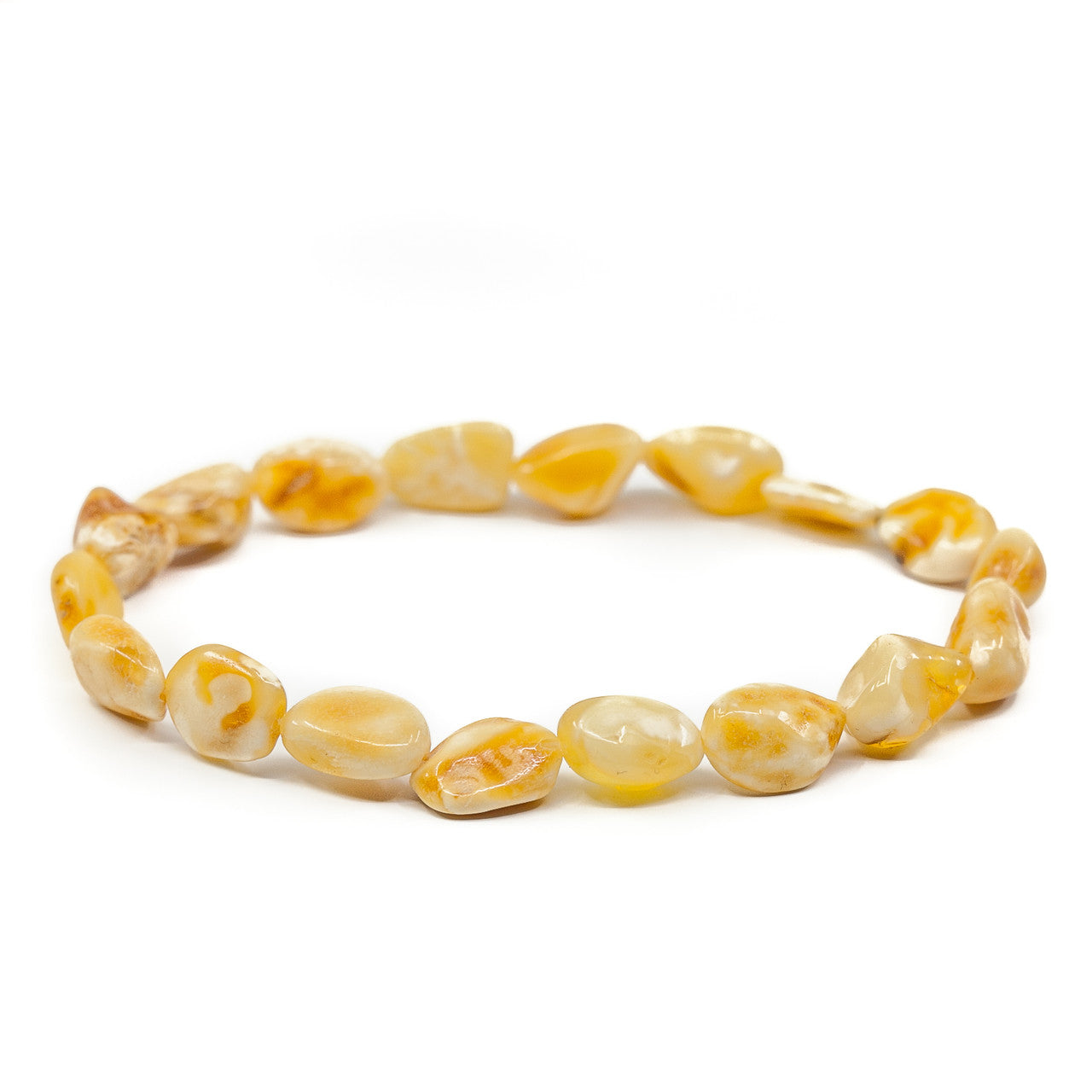 Citrine Beaded Bracelet