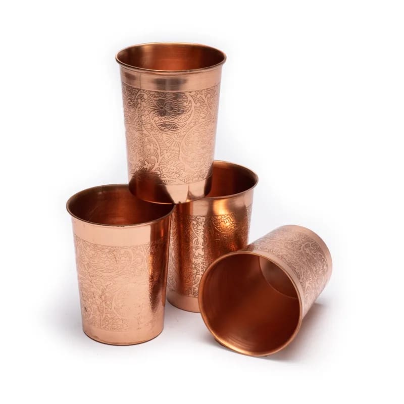 Copper Cup (Floral)