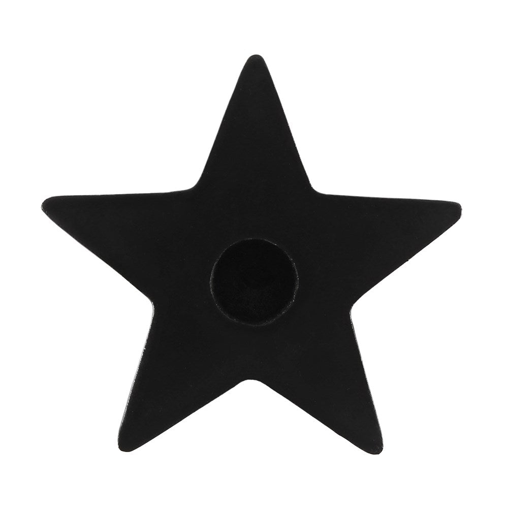 Star Candle Holder (Black)