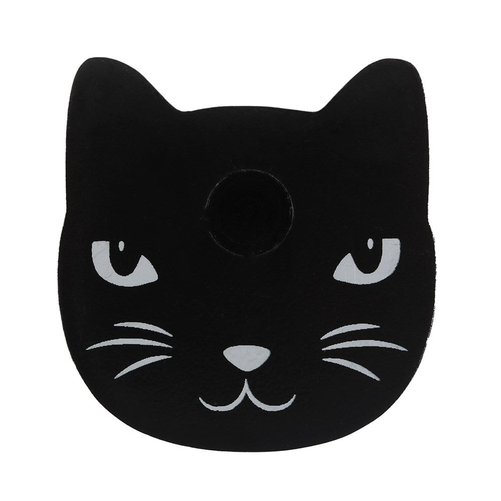 Black Cat Candle Holder