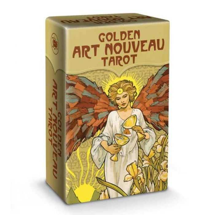 Golden Art Nouveau Tarot (Mini Deck)