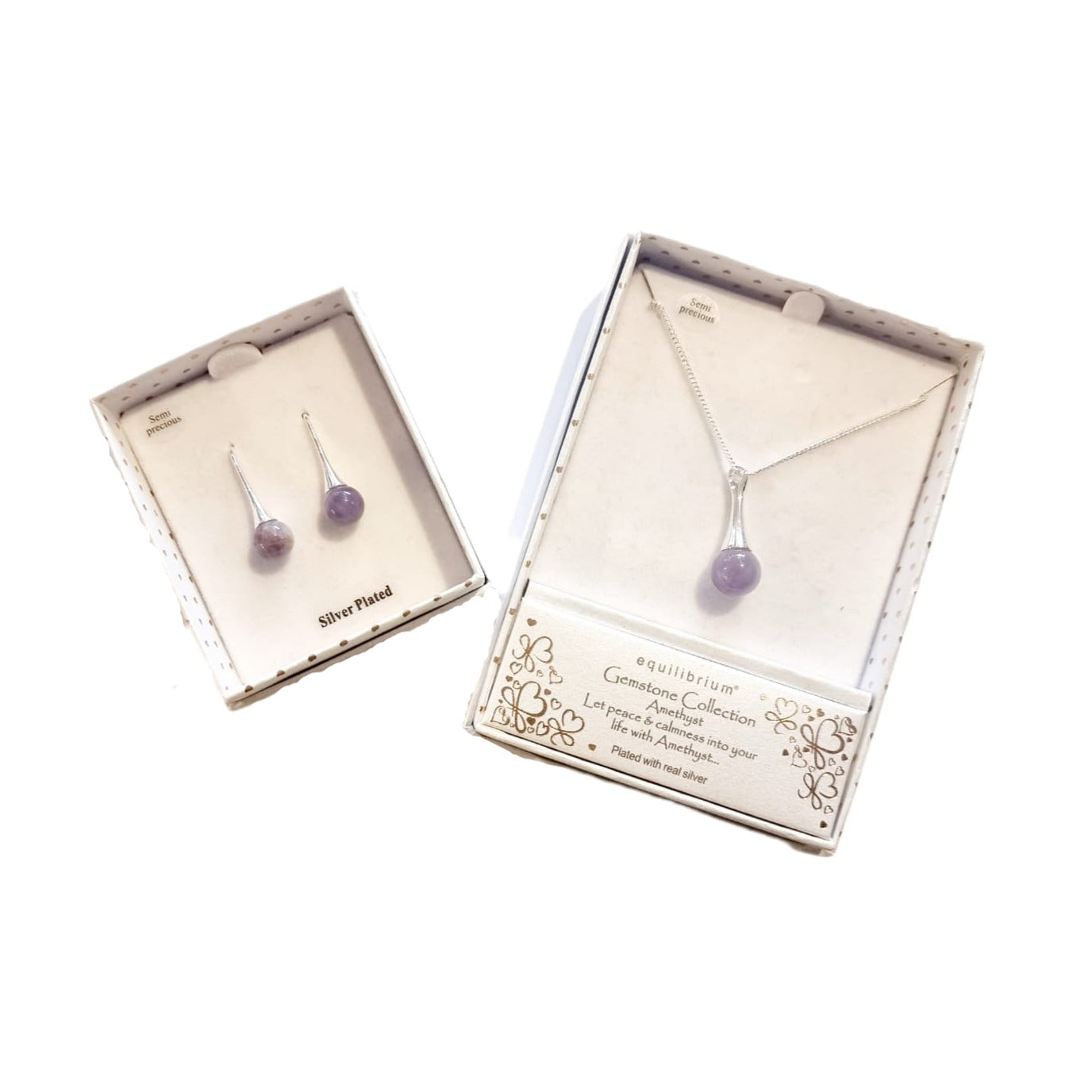 Amethyst Jewellery Gift Set
