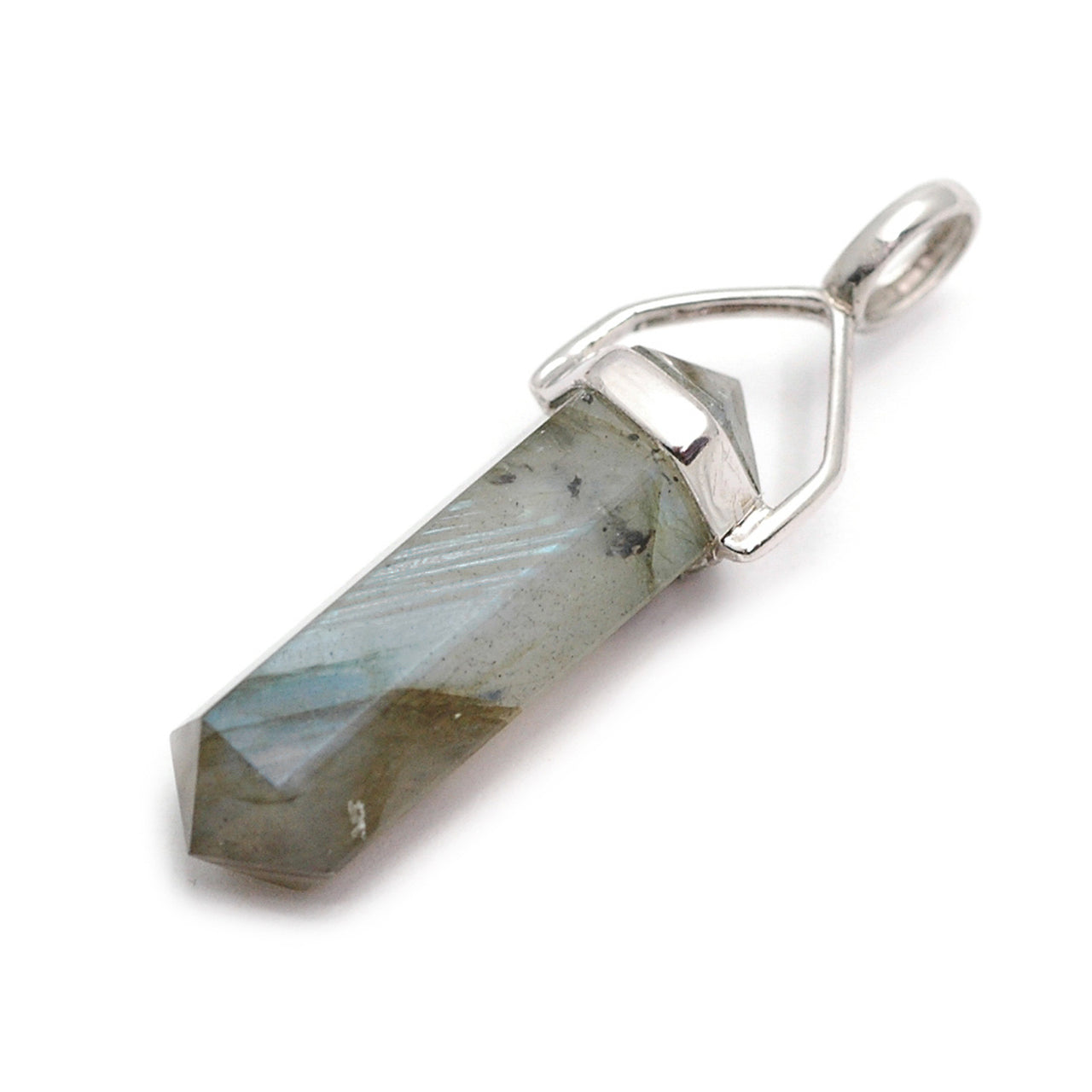 Labradorite Point Pendant