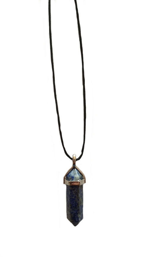 Lapis Lazuli Point Pendant