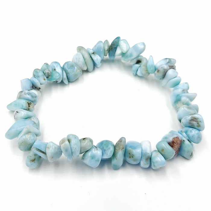 Larimar Chip Bracelet
