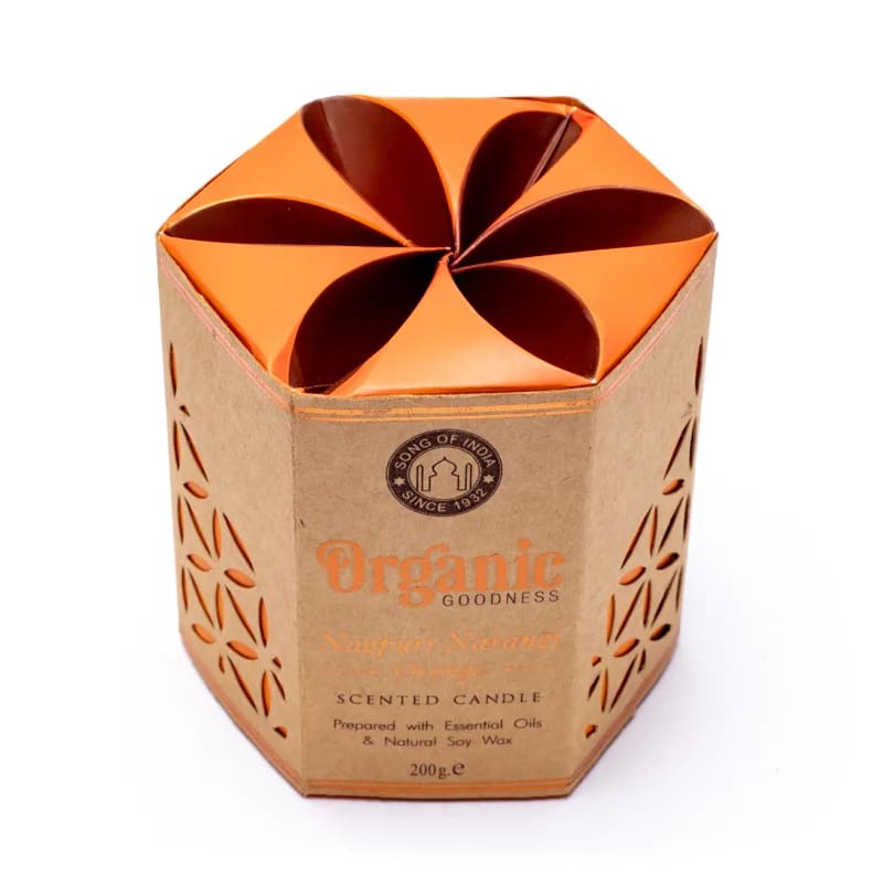 Organic Goodness Orange Candle
